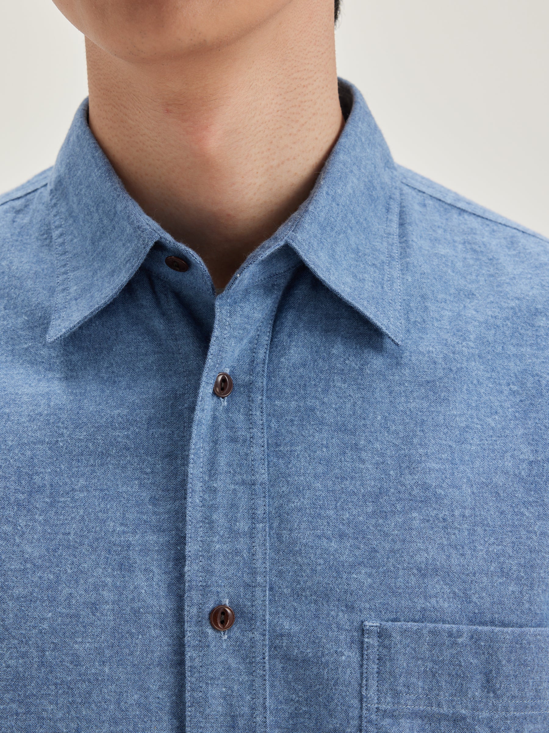 Chemise Décontractée Lighty - Denim Pour Homme | Bellerose