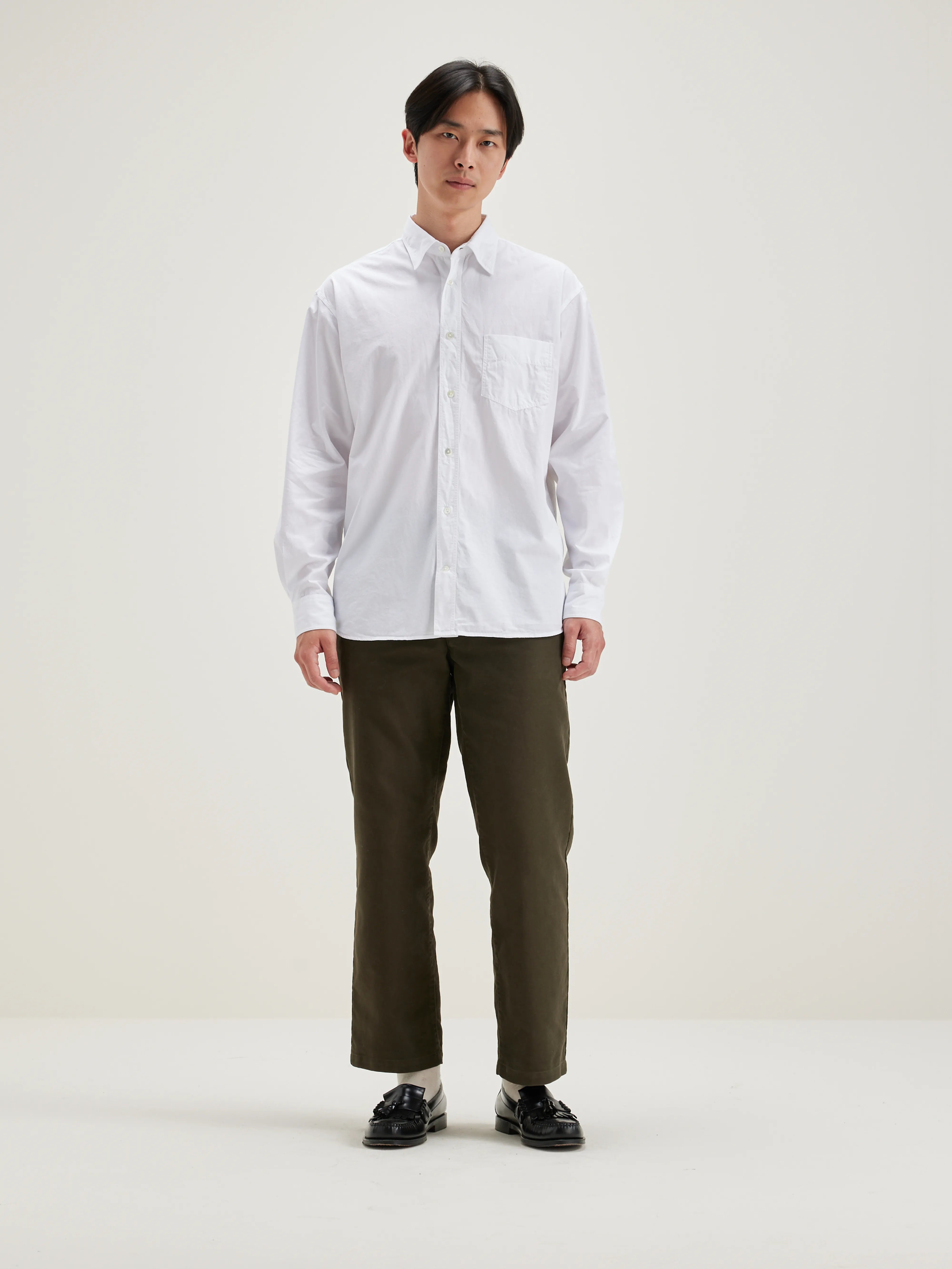 Lighty Relaxed Hemd - White Voor Heren | Bellerose