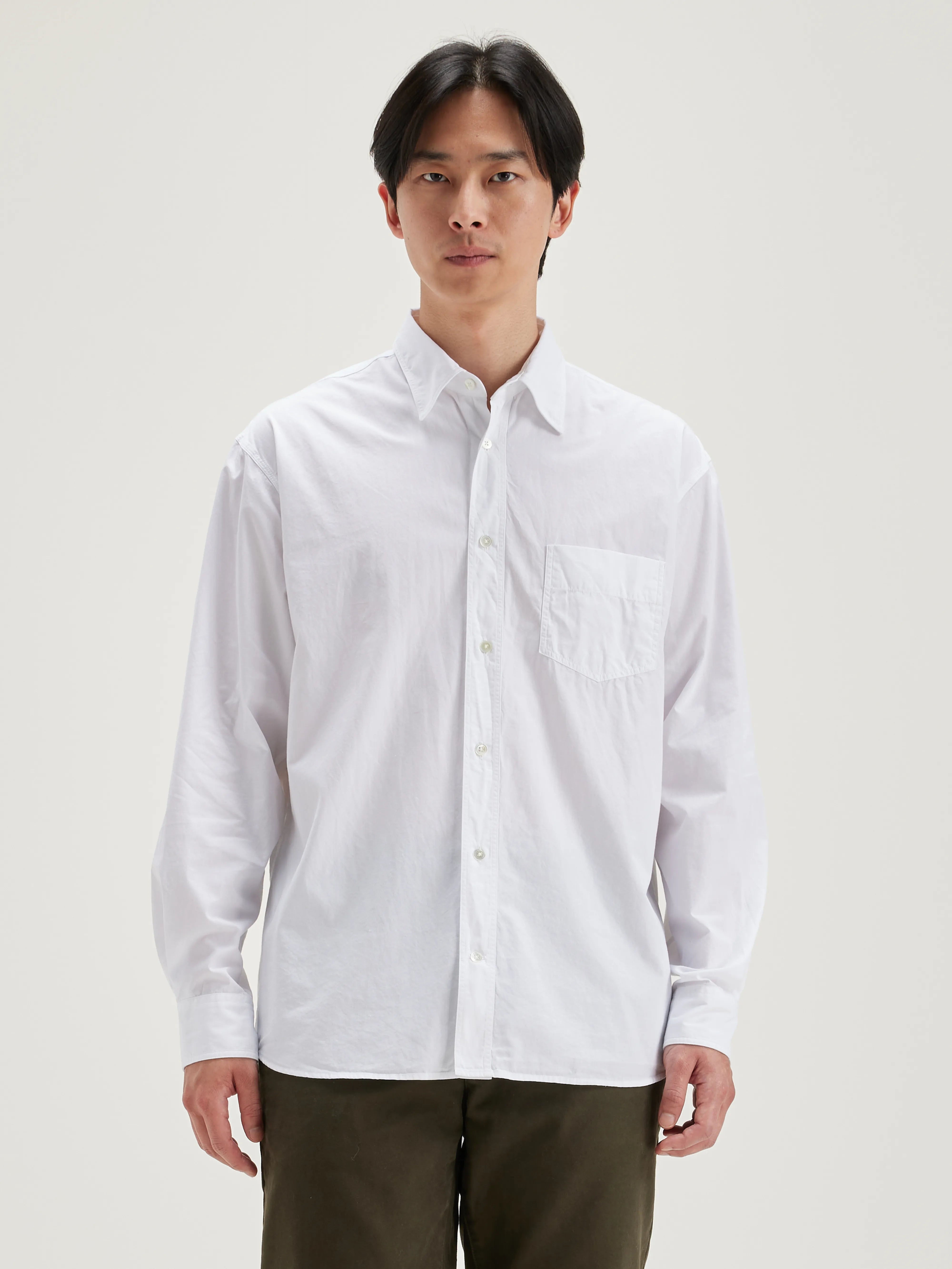 Lighty Relaxed Shirt - White For Men | Bellerose