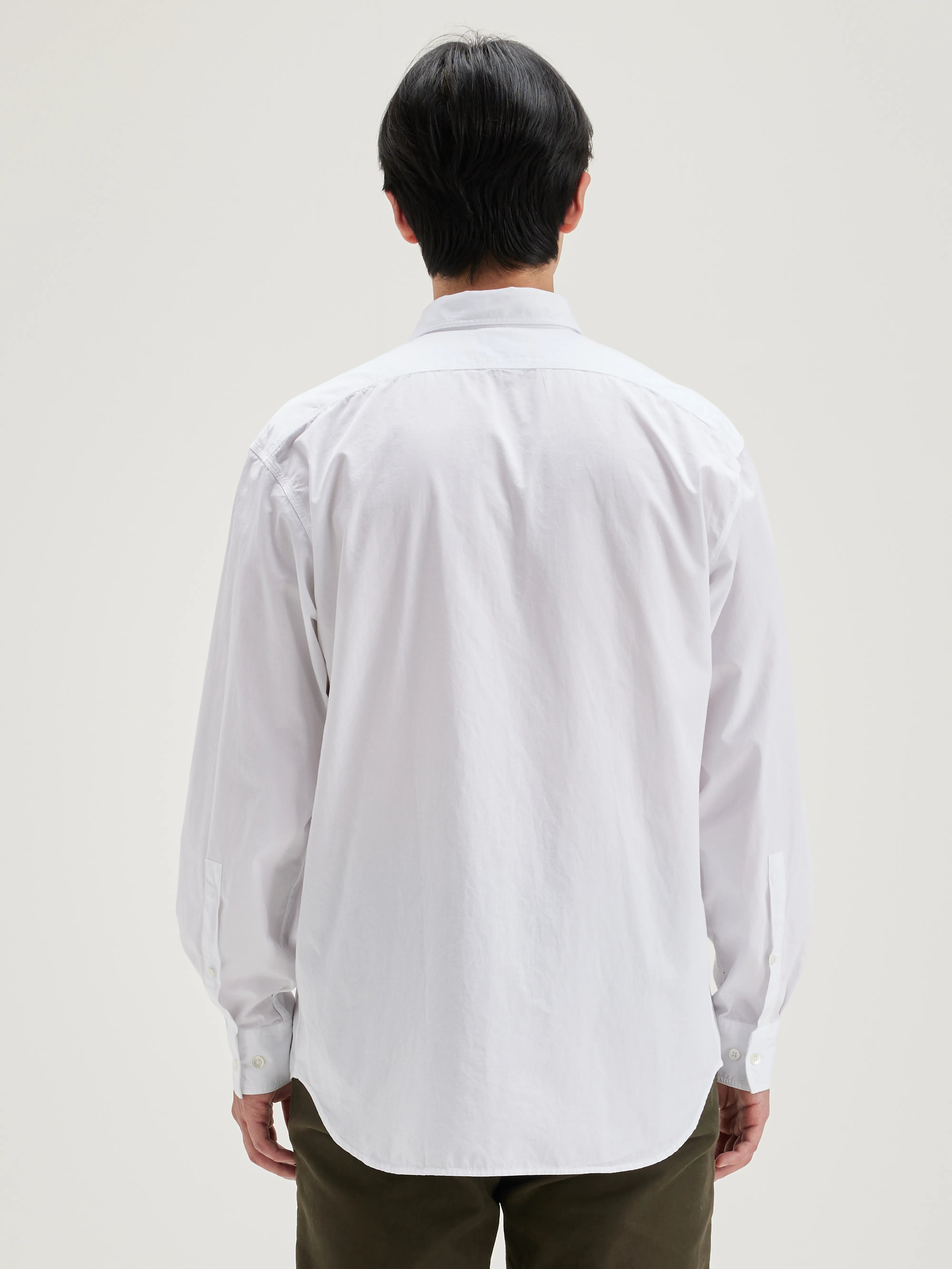 Lighty relaxed shirt (242 / M / WHITE)