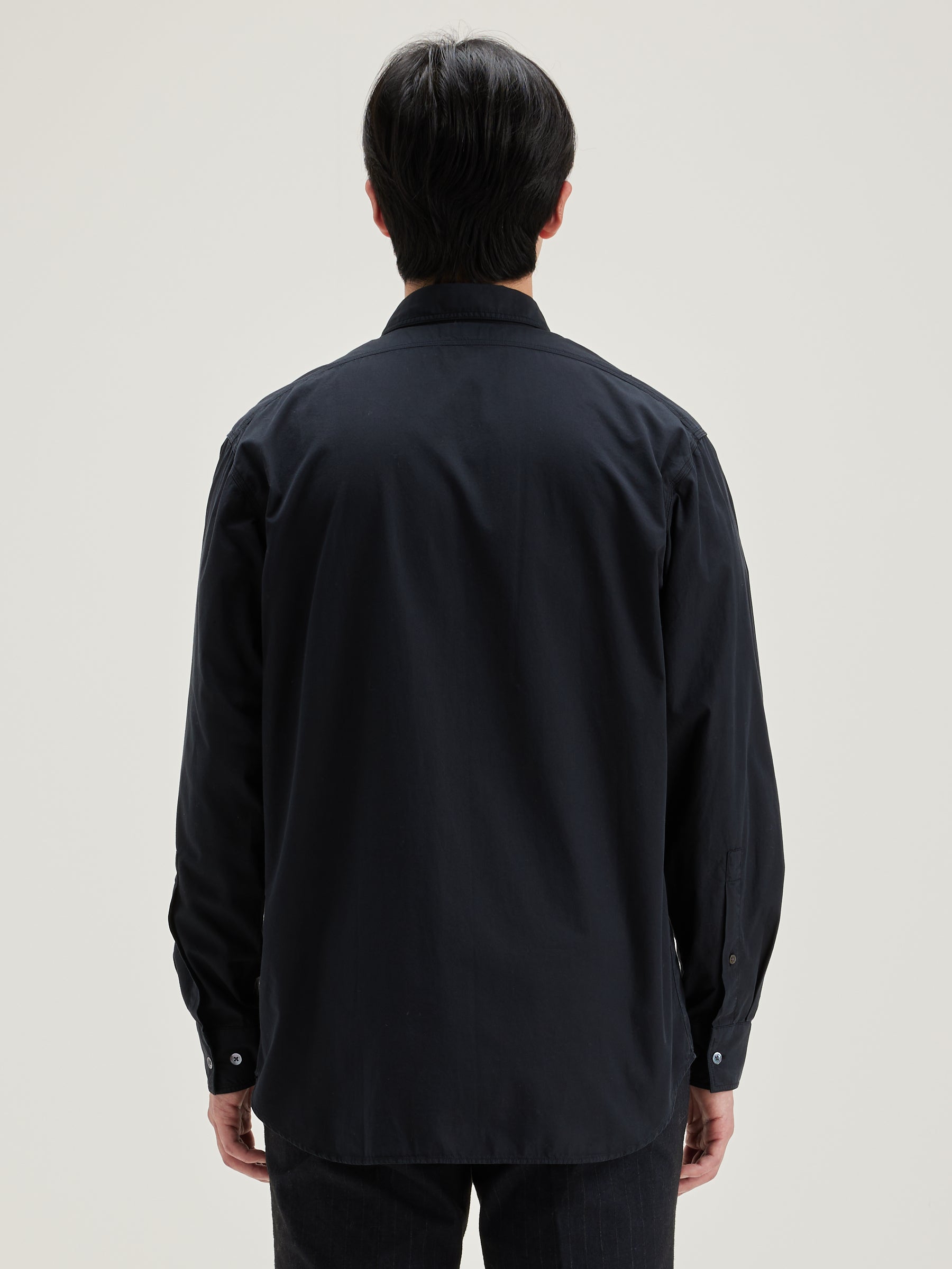 Lighty Relaxed Shirt - Black blue For Men | Bellerose