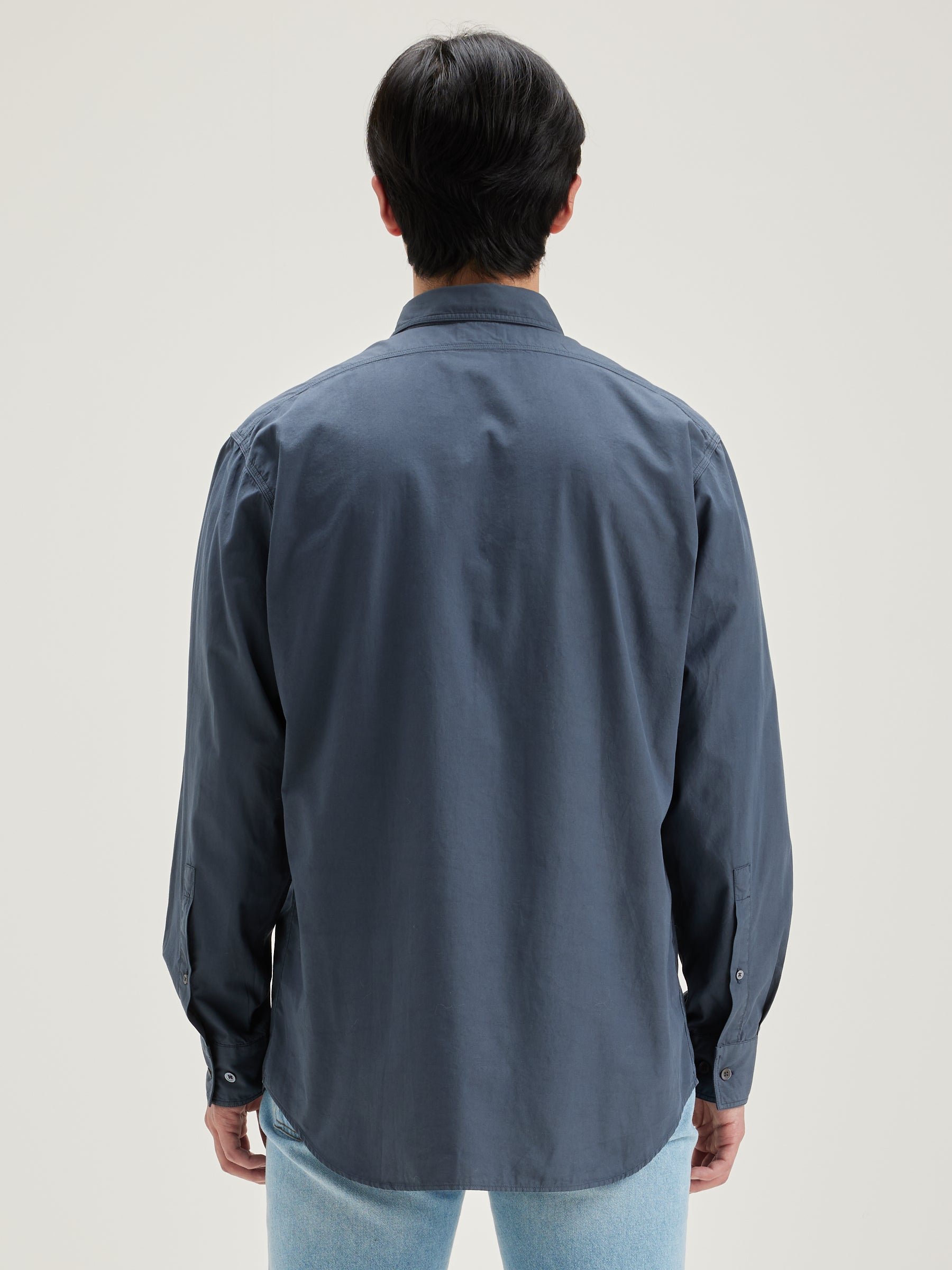 Lighty relaxed shirt (242 / M / BLUE NIGHTS)