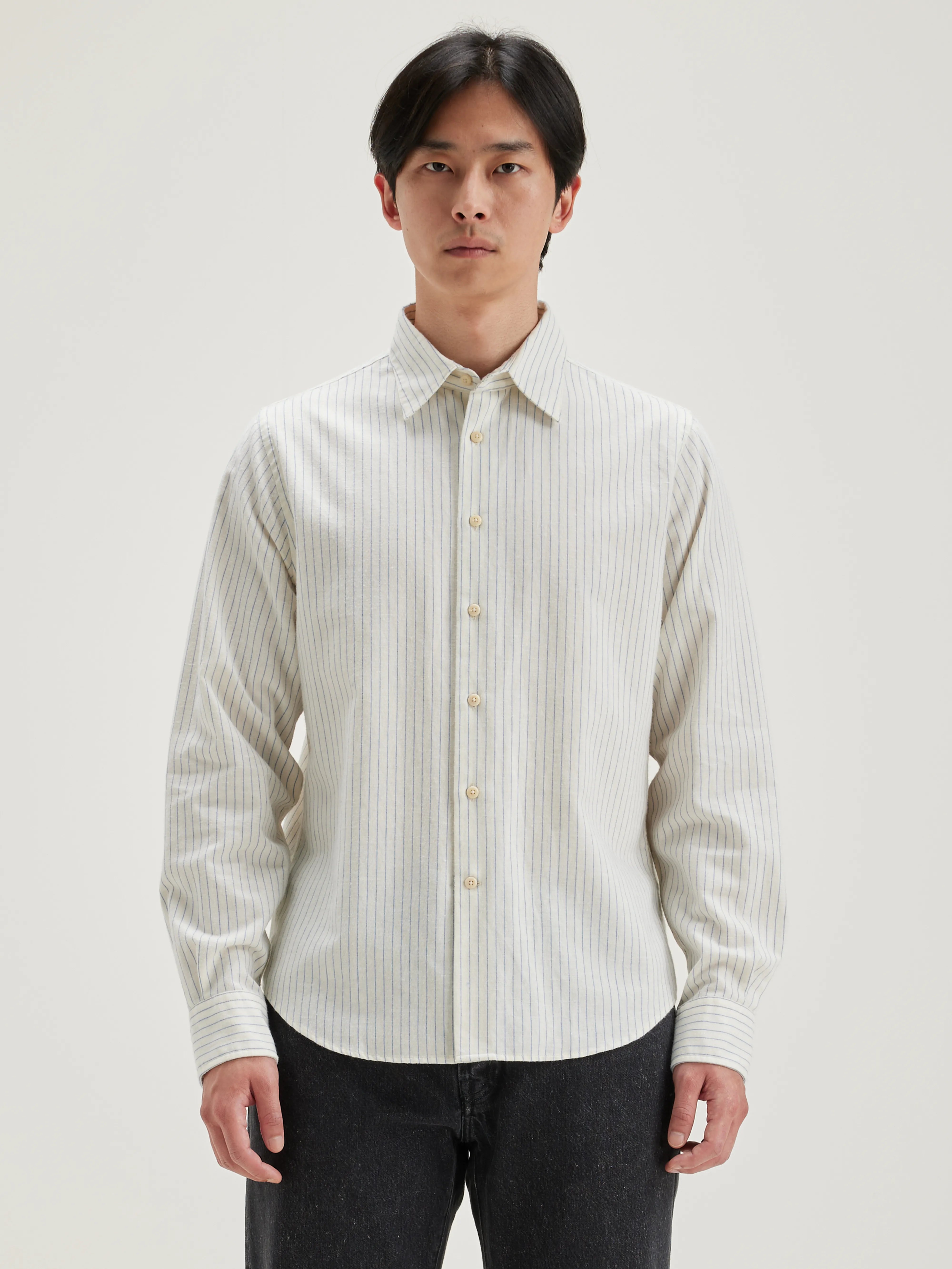 Franklin Poplin Shirt - Antique white For Men | Bellerose