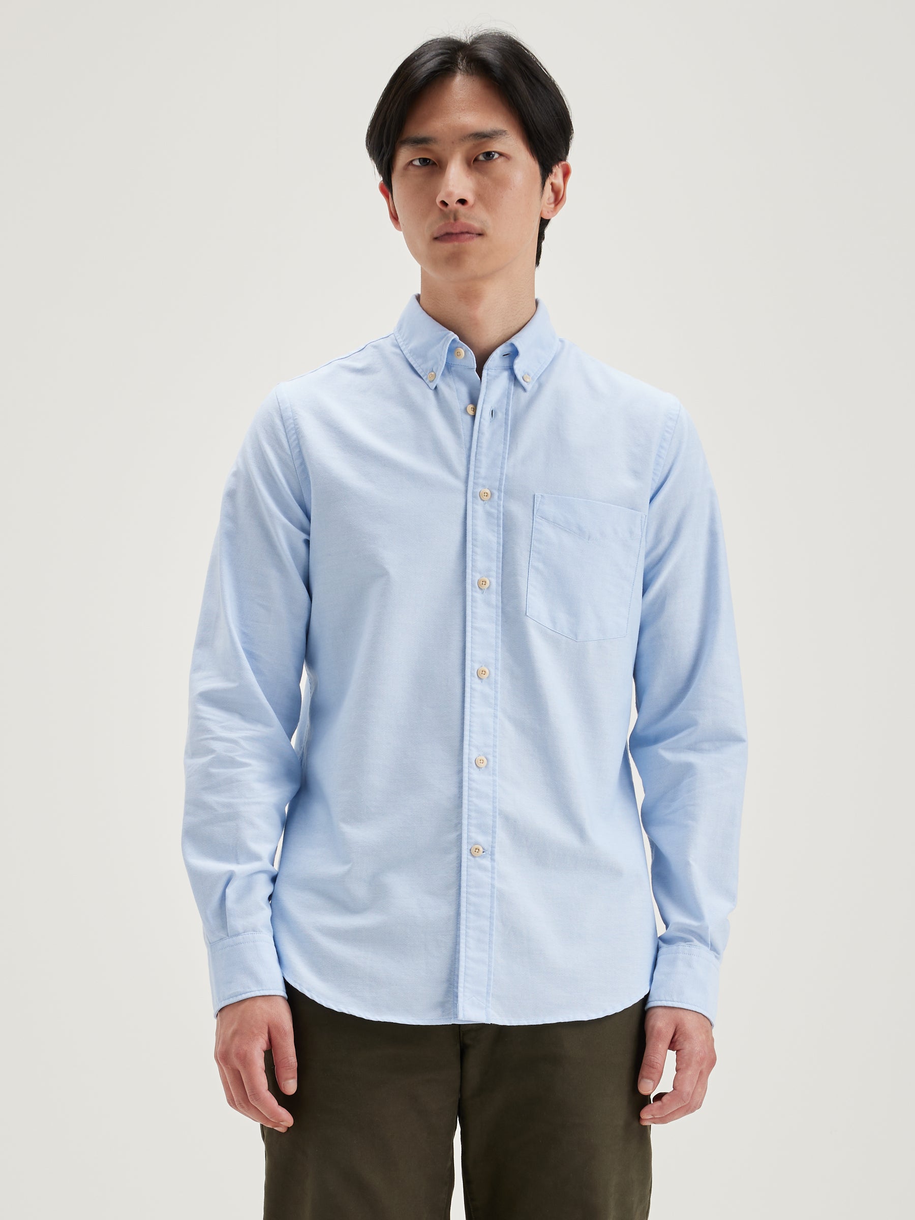 Mire slim shirt (242 / M / BLUE)