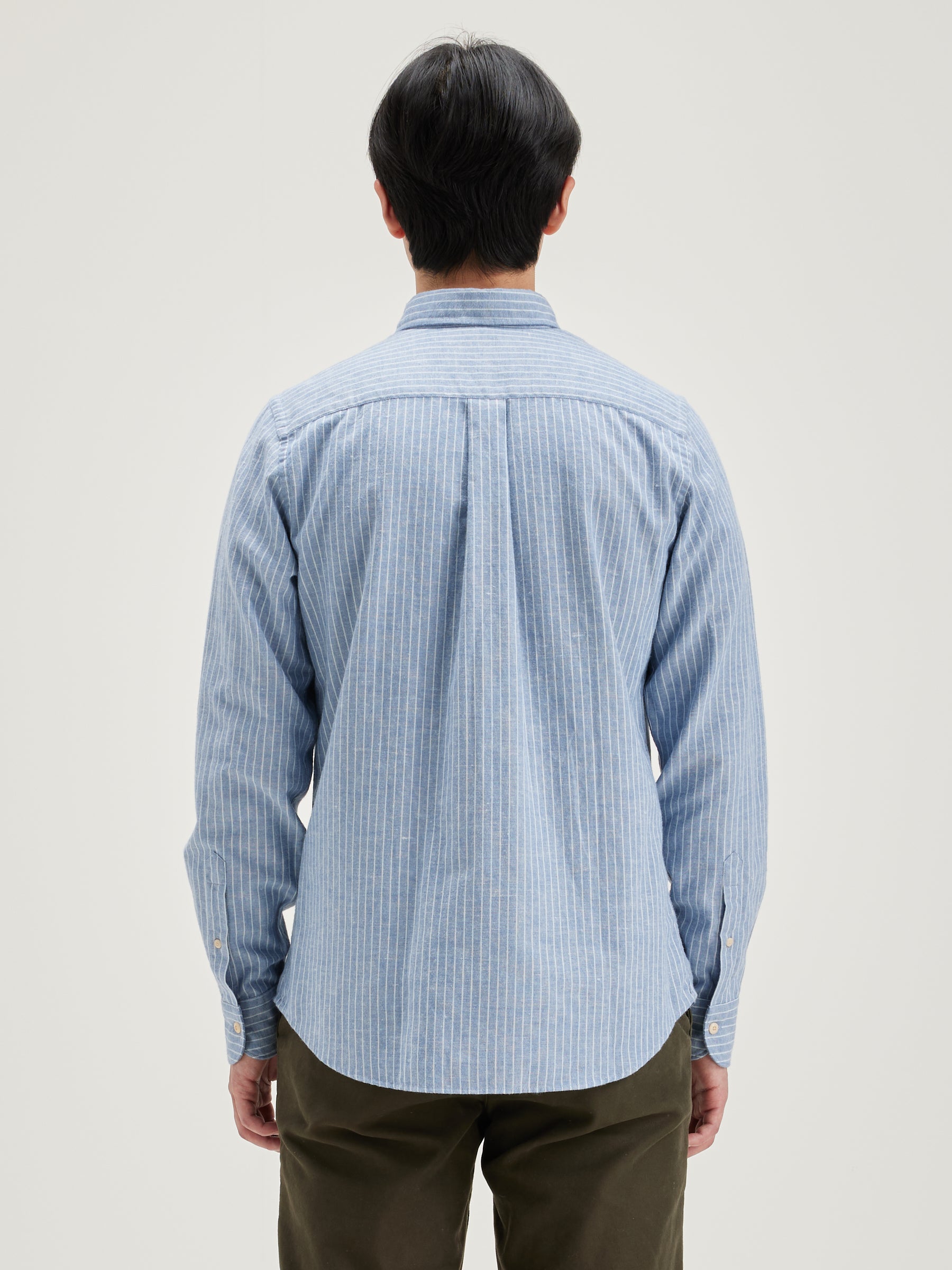 Mire Slim Shirt - Drizzle For Men | Bellerose