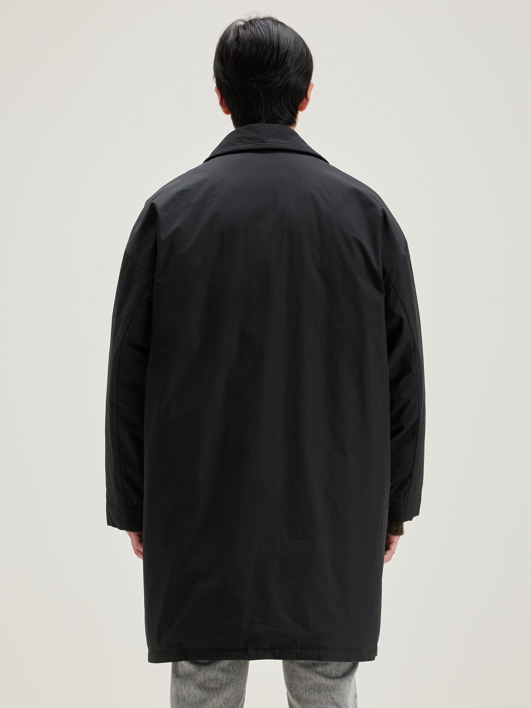 Hubby Straight Coat - Black For Men | Bellerose