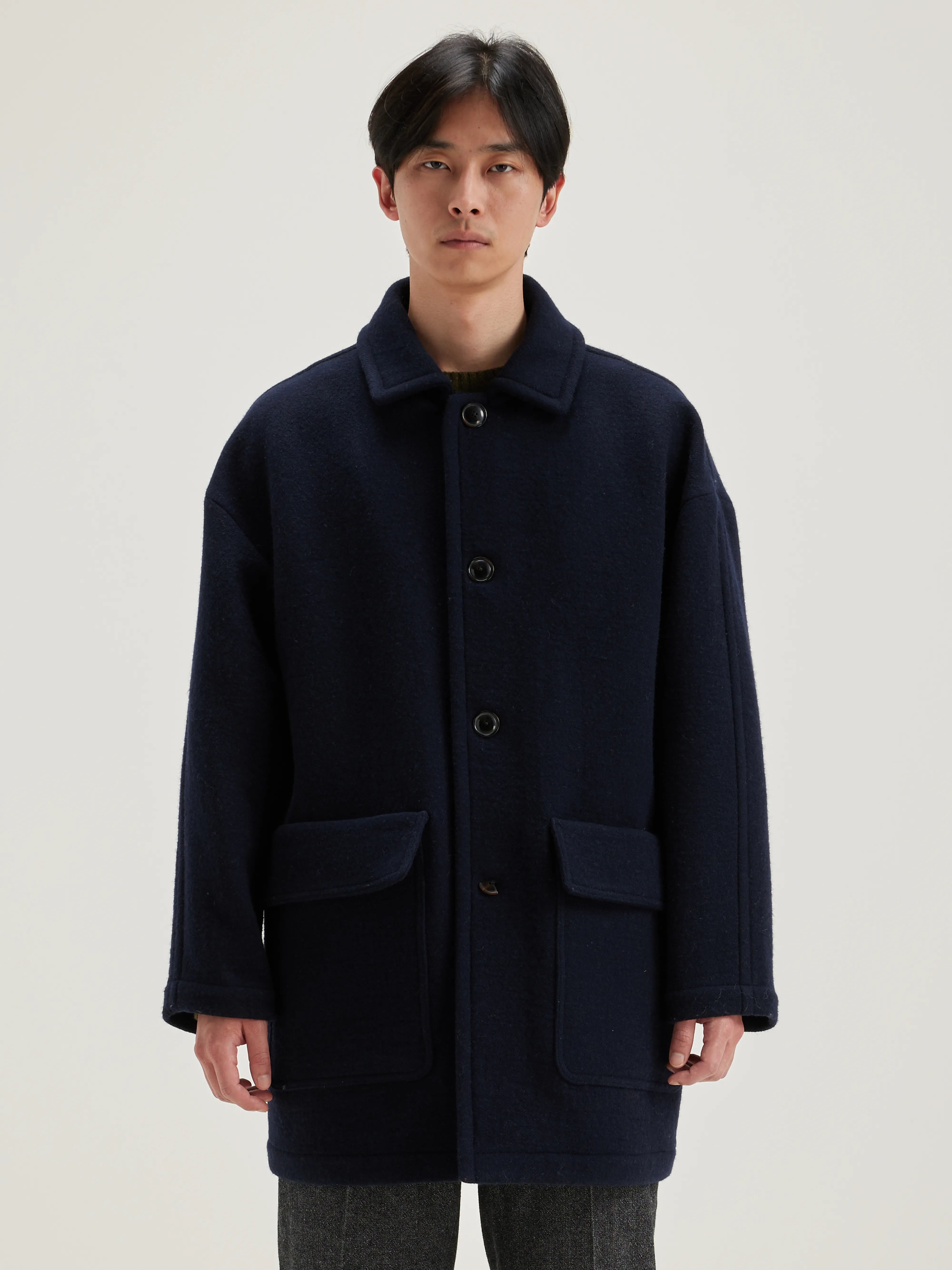 Vente Caban Coat - Black For Men | Bellerose