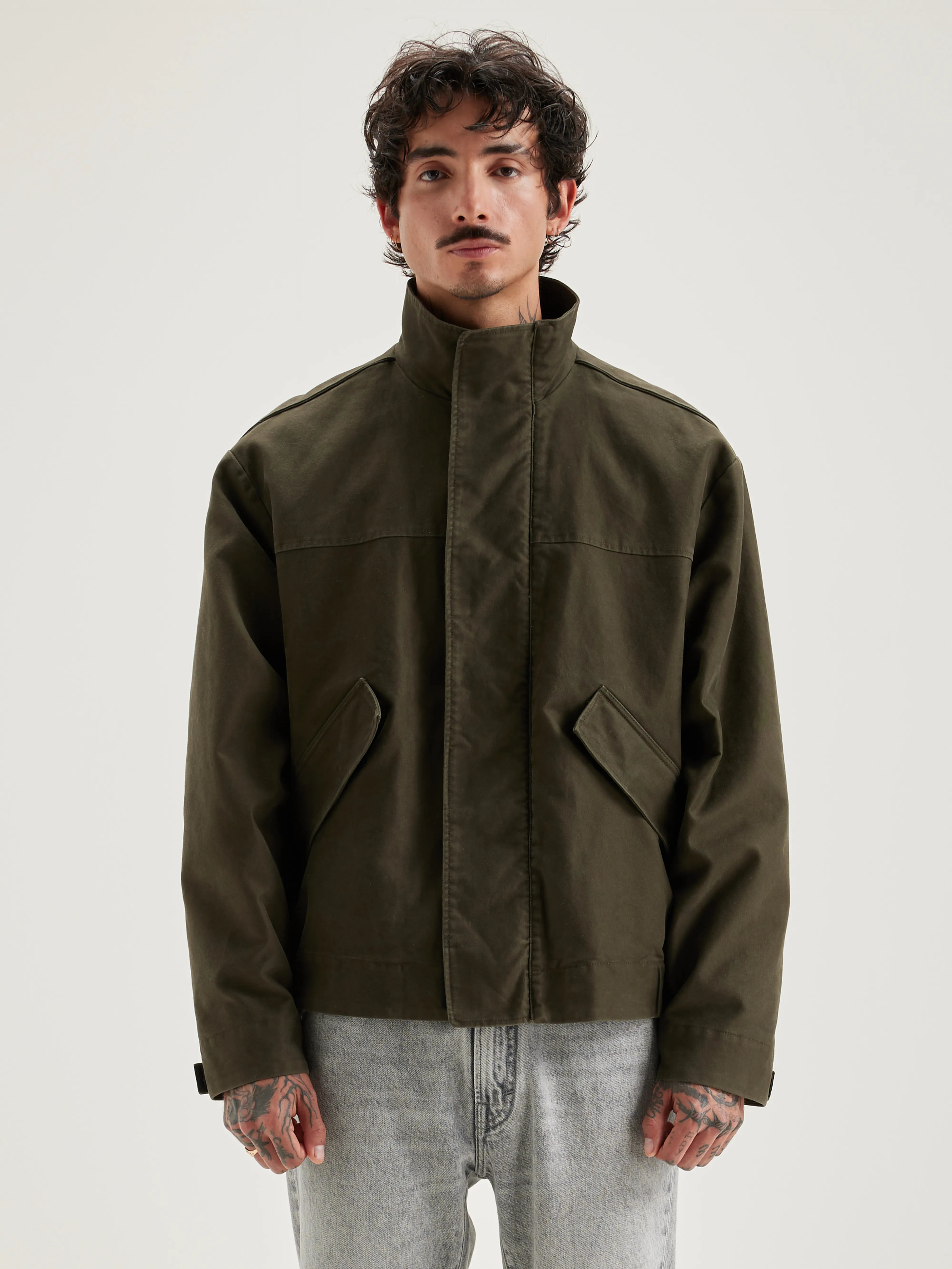 Veste Krazy - Dark olive Pour Homme | Bellerose