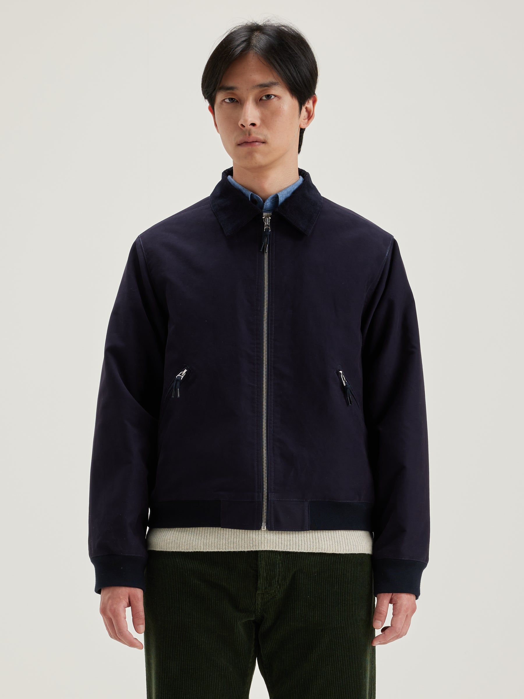 Jonax Golf Jacket - Black blue For Men | Bellerose