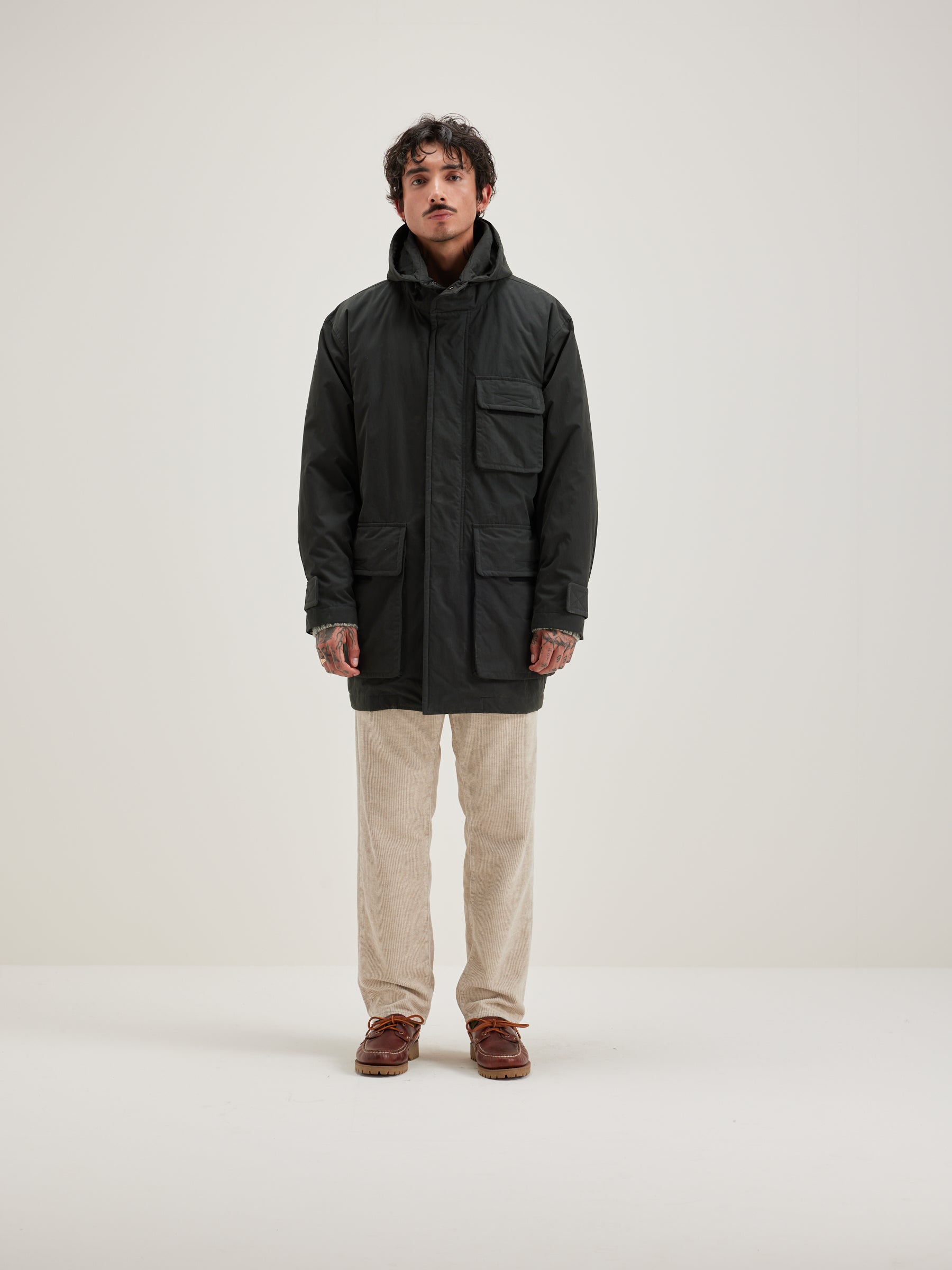 Hanso hooded parka (242 / M / PIRATE)