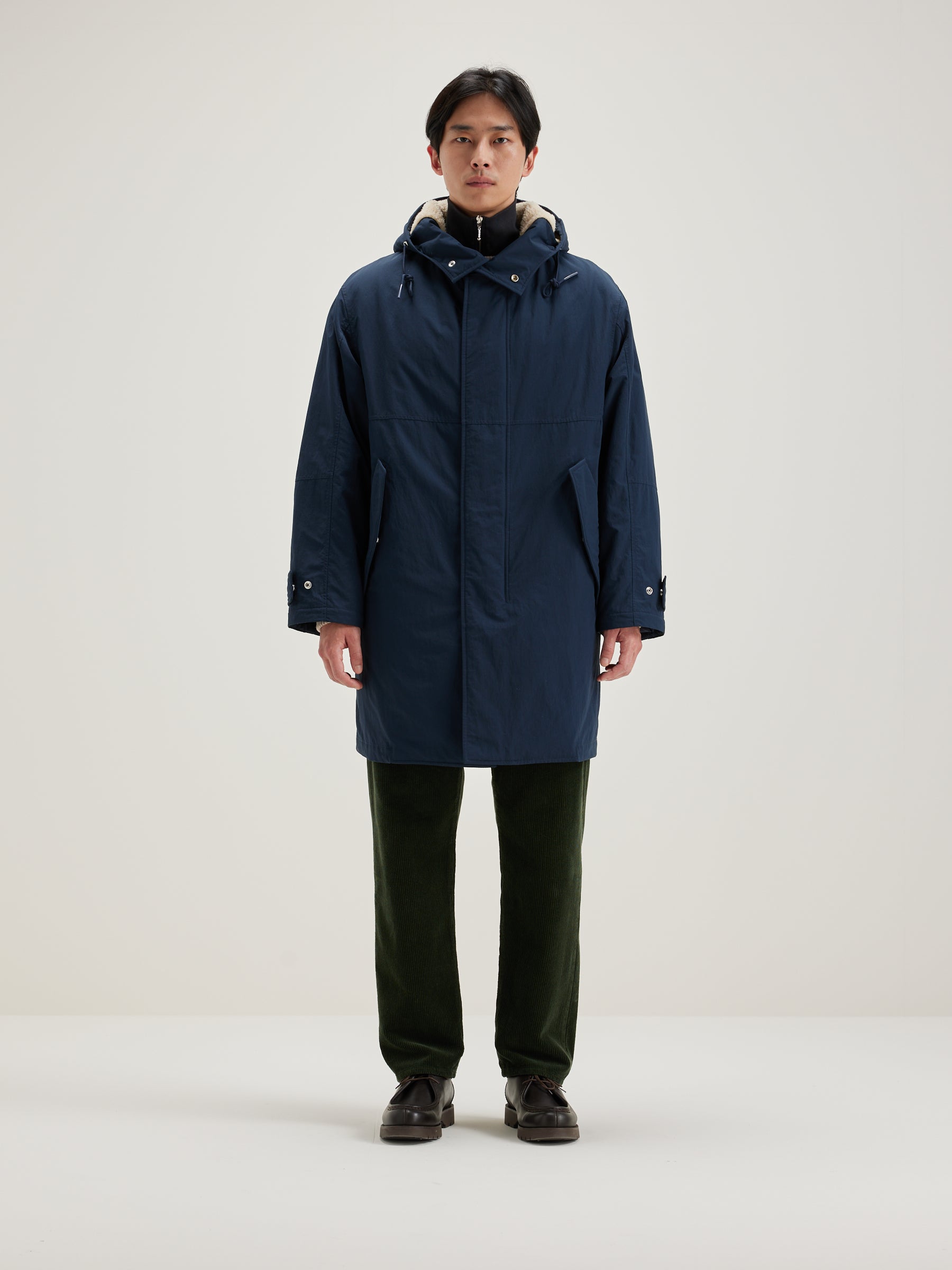 Hansom Hooded Parka - Parker For Men | Bellerose