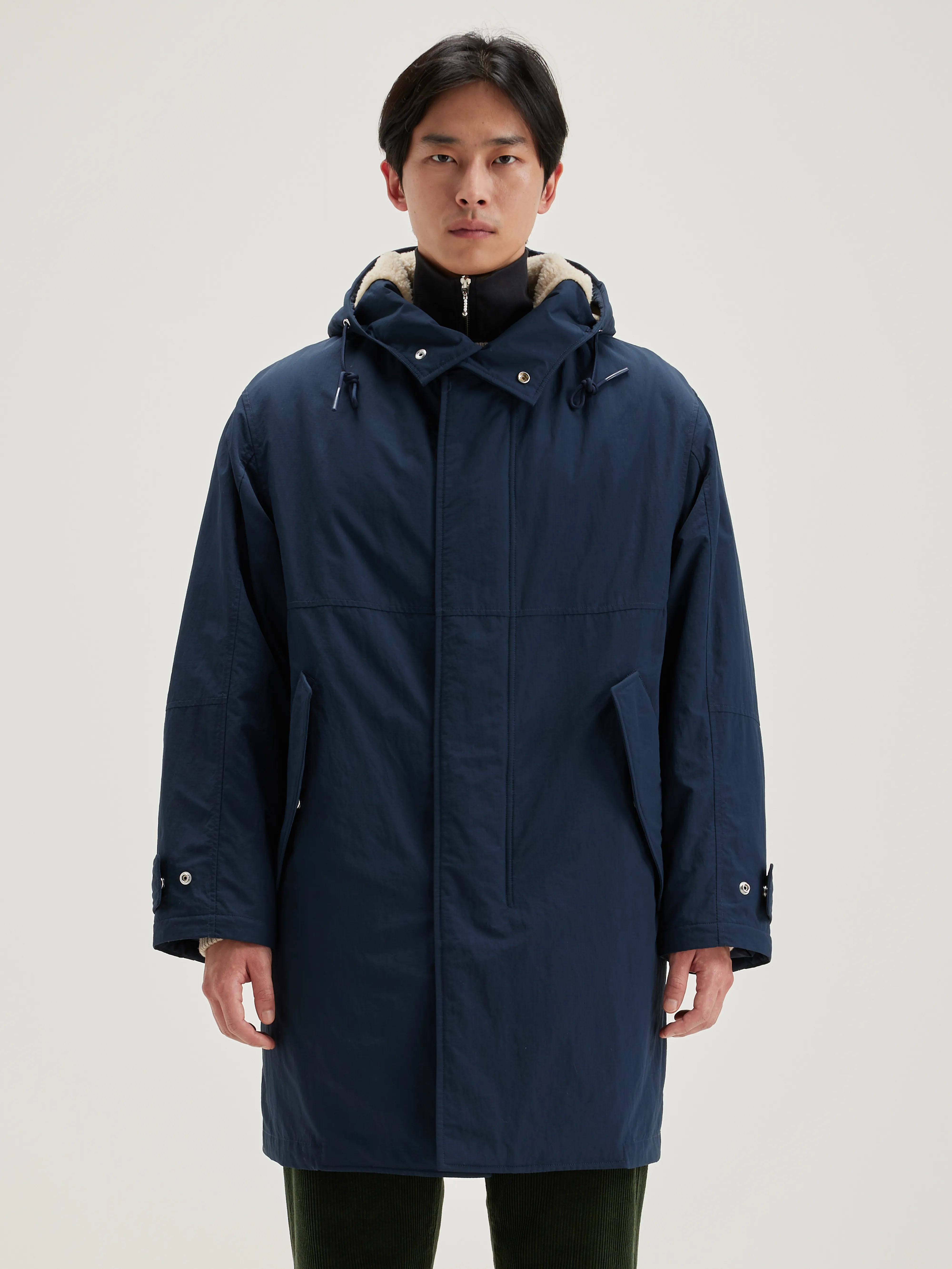 Hansom Hooded Parka - Parker For Men | Bellerose