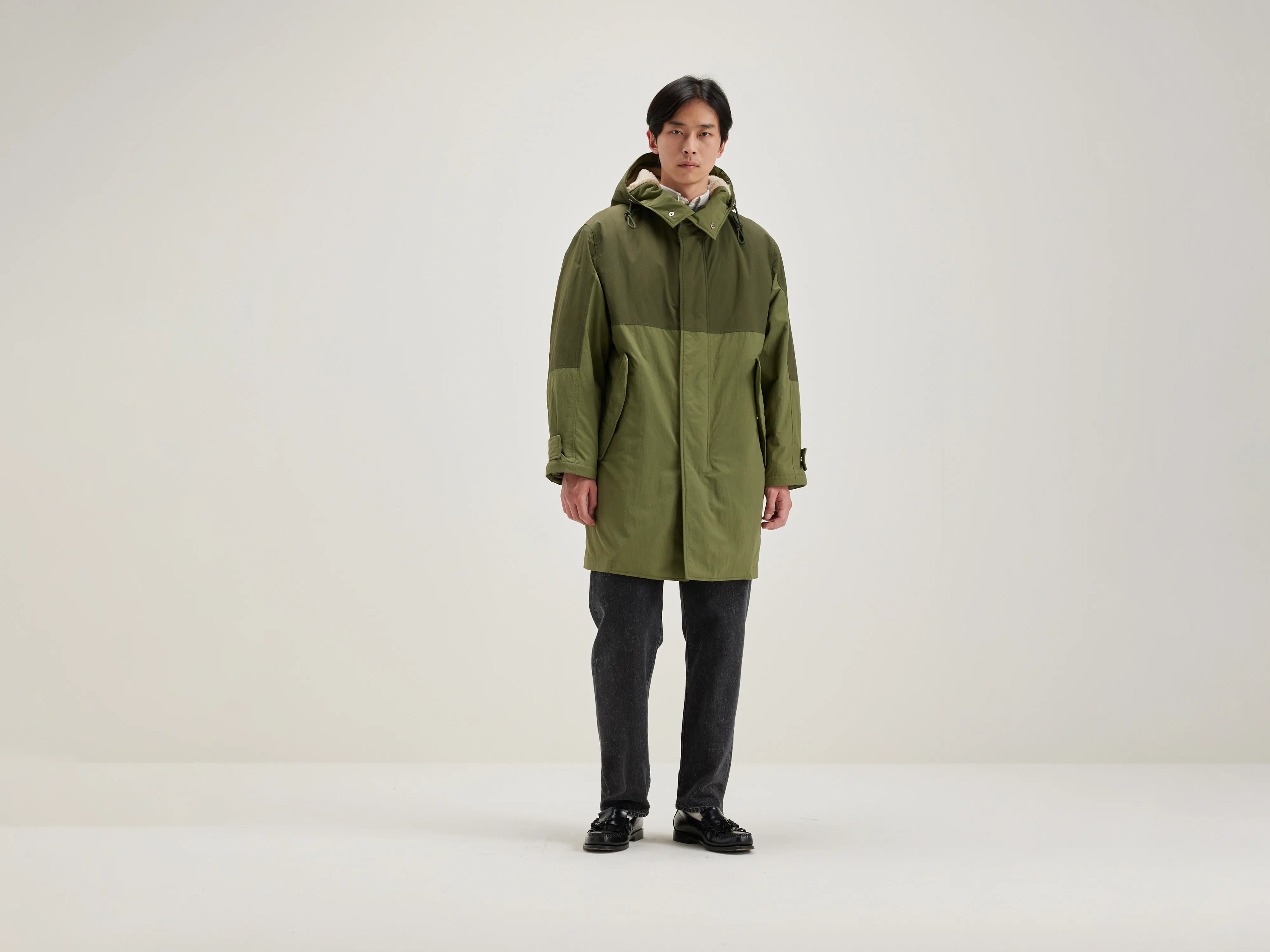 Parka à capuche Hansom (242 / M / ARMY)