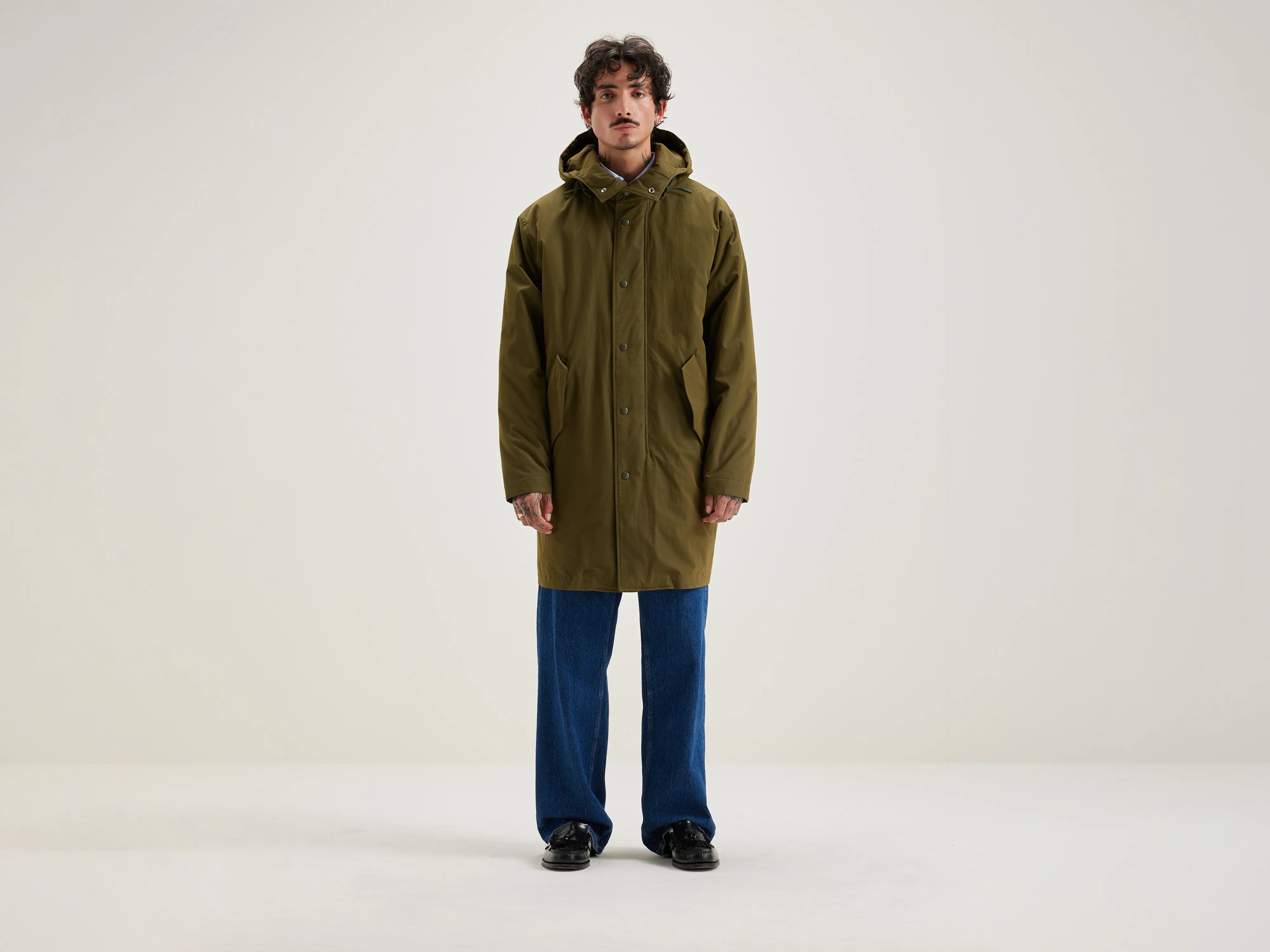 Parka à capuche Hanson (242 / M / OLIVE)