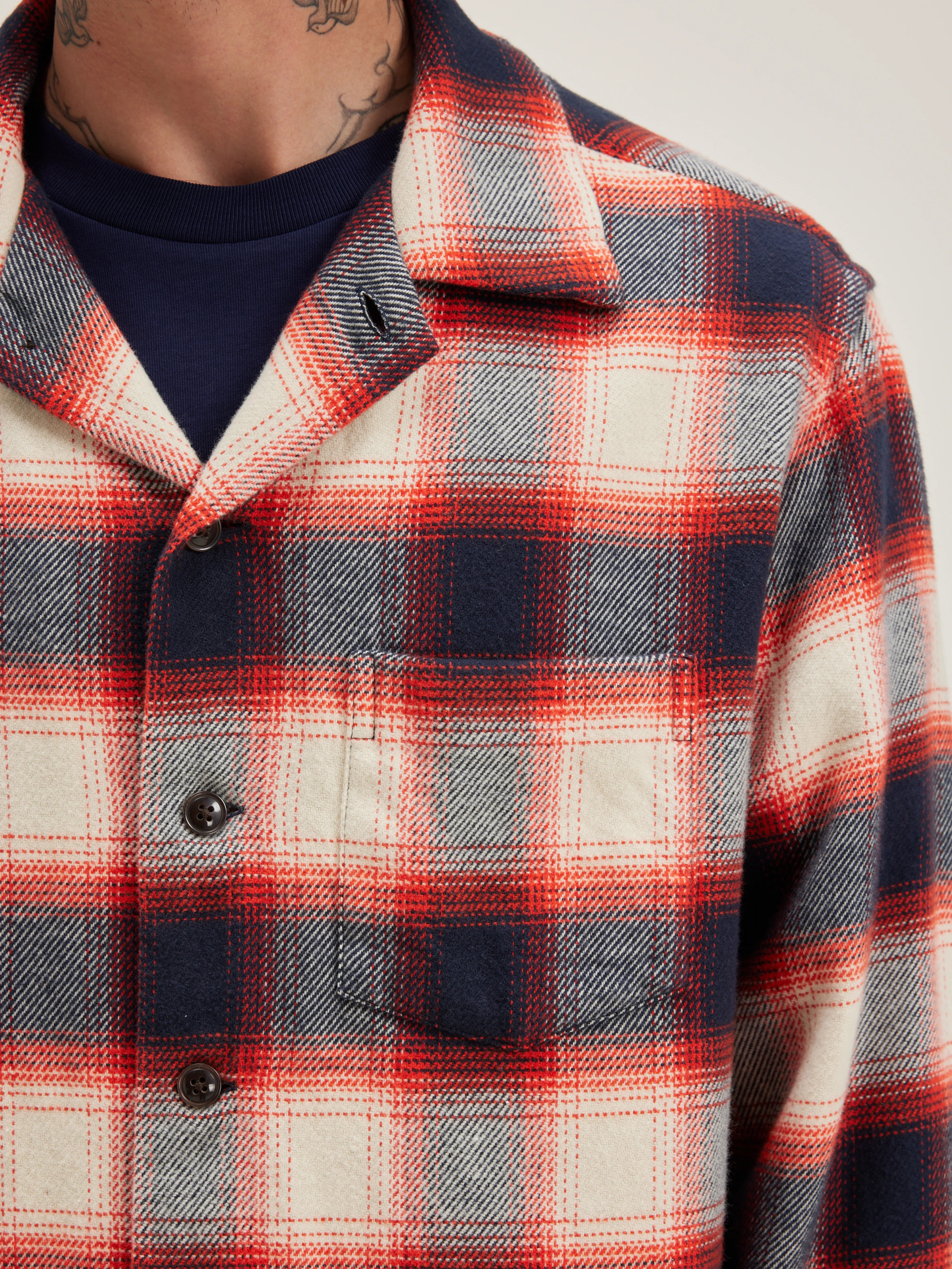 Goney checked overshirt (242 / M / CHECK G)