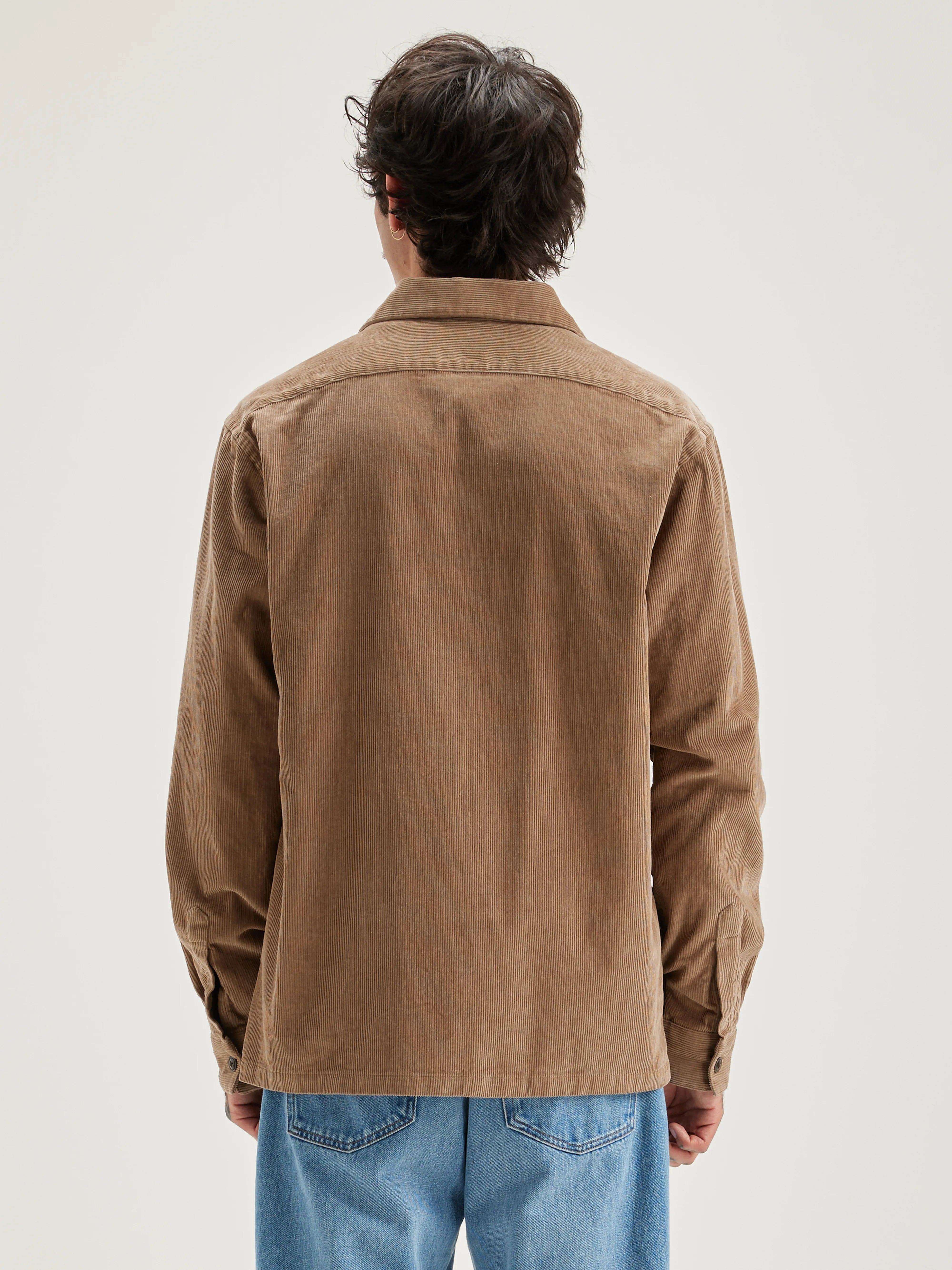 Goney corduroy overshirt (242 / M / WOLF)