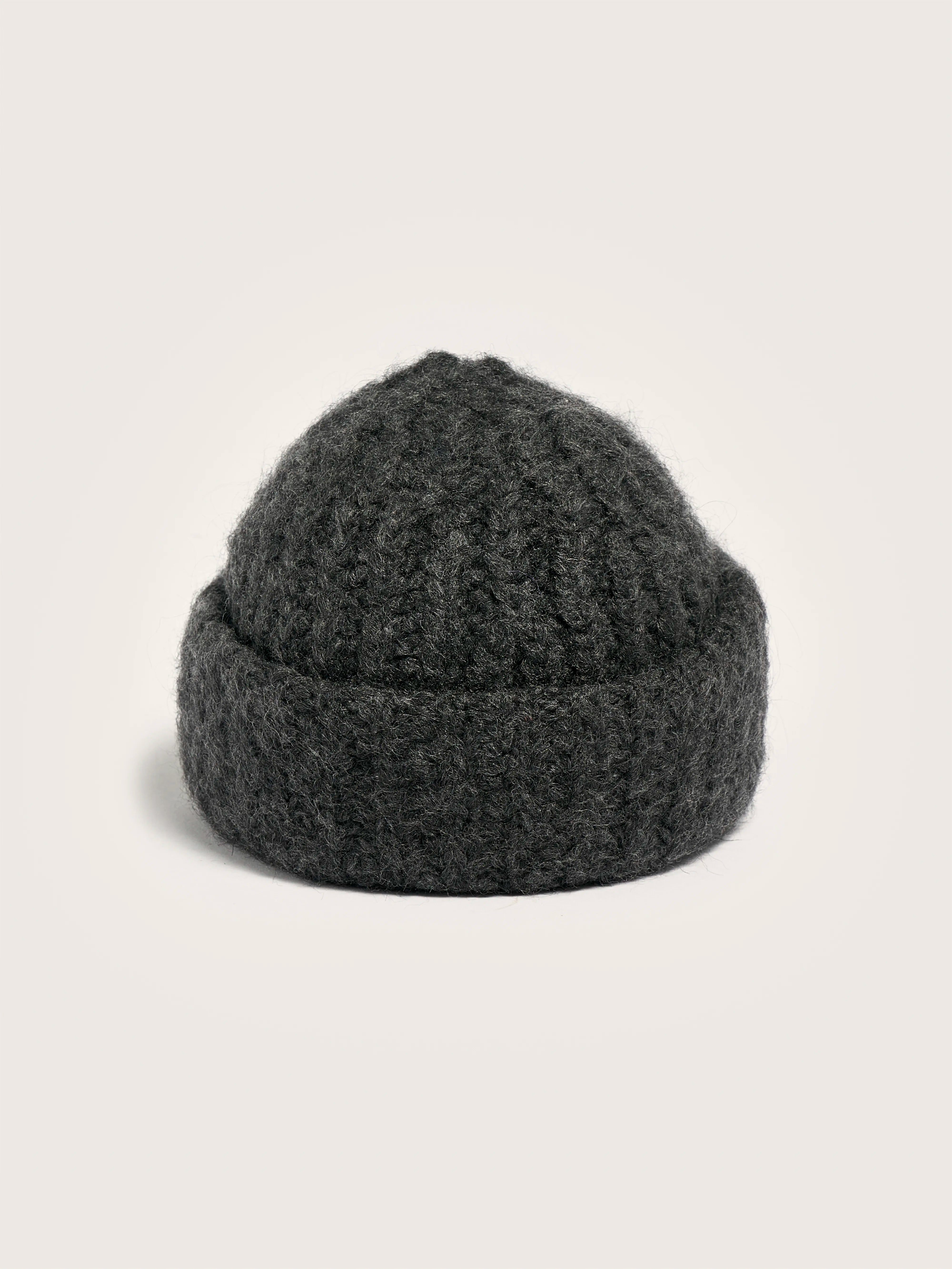 Liote Knitted Hat - Mid grey For Men | Bellerose