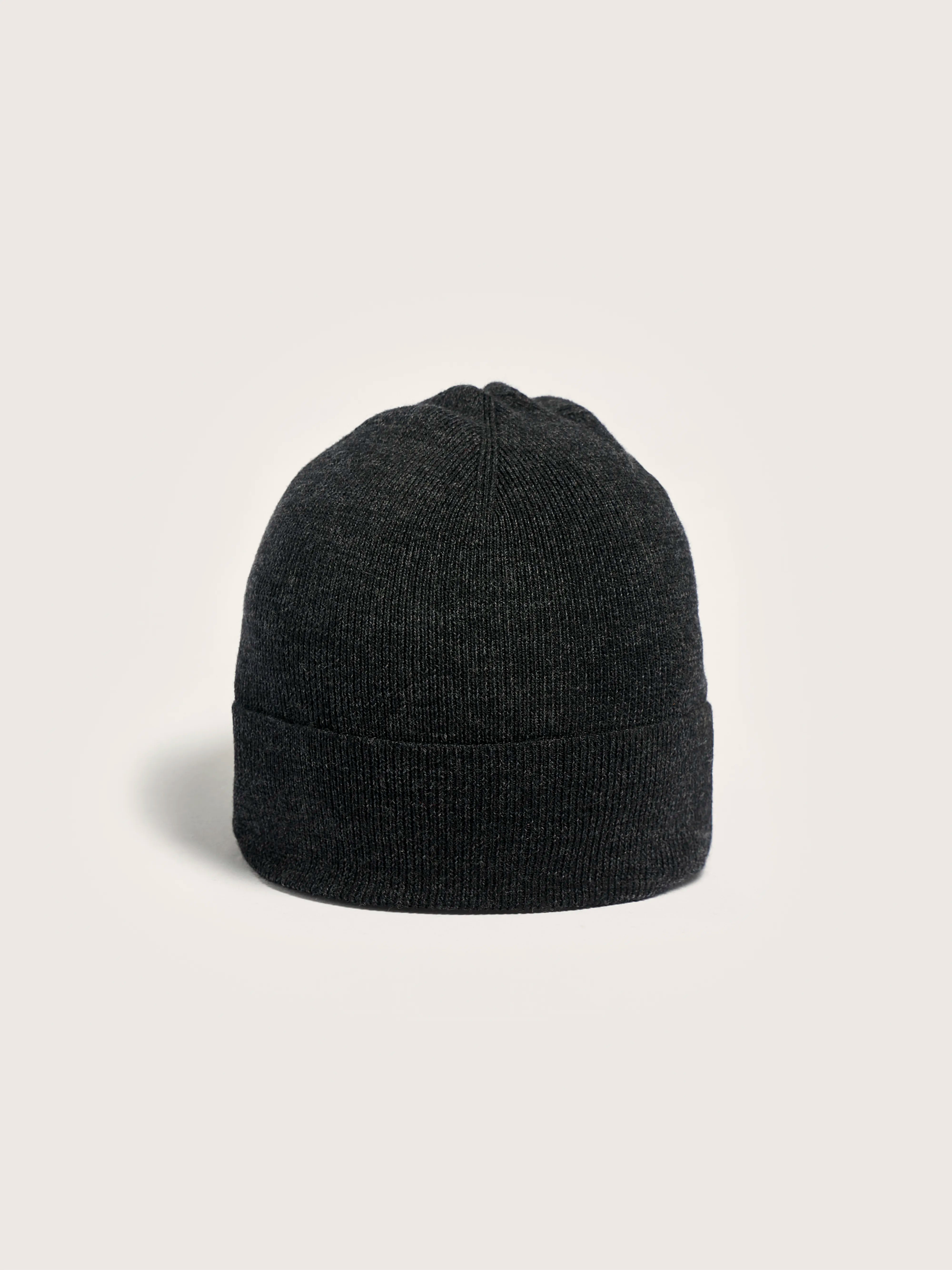 Dilbin Ribbed Beanie - Off black For Men | Bellerose