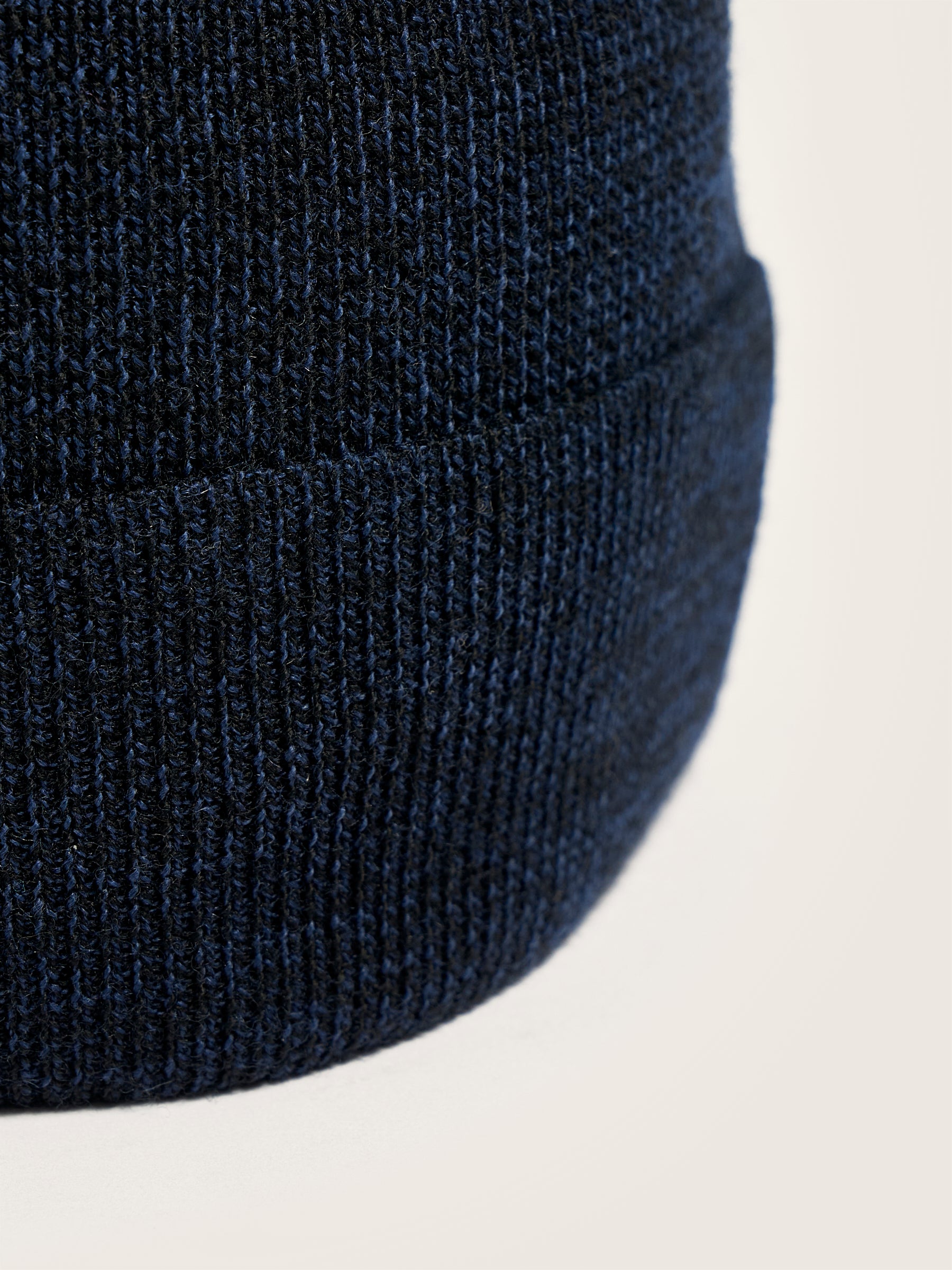 Dilbin Ribbed Beanie - Blue nights For Men | Bellerose