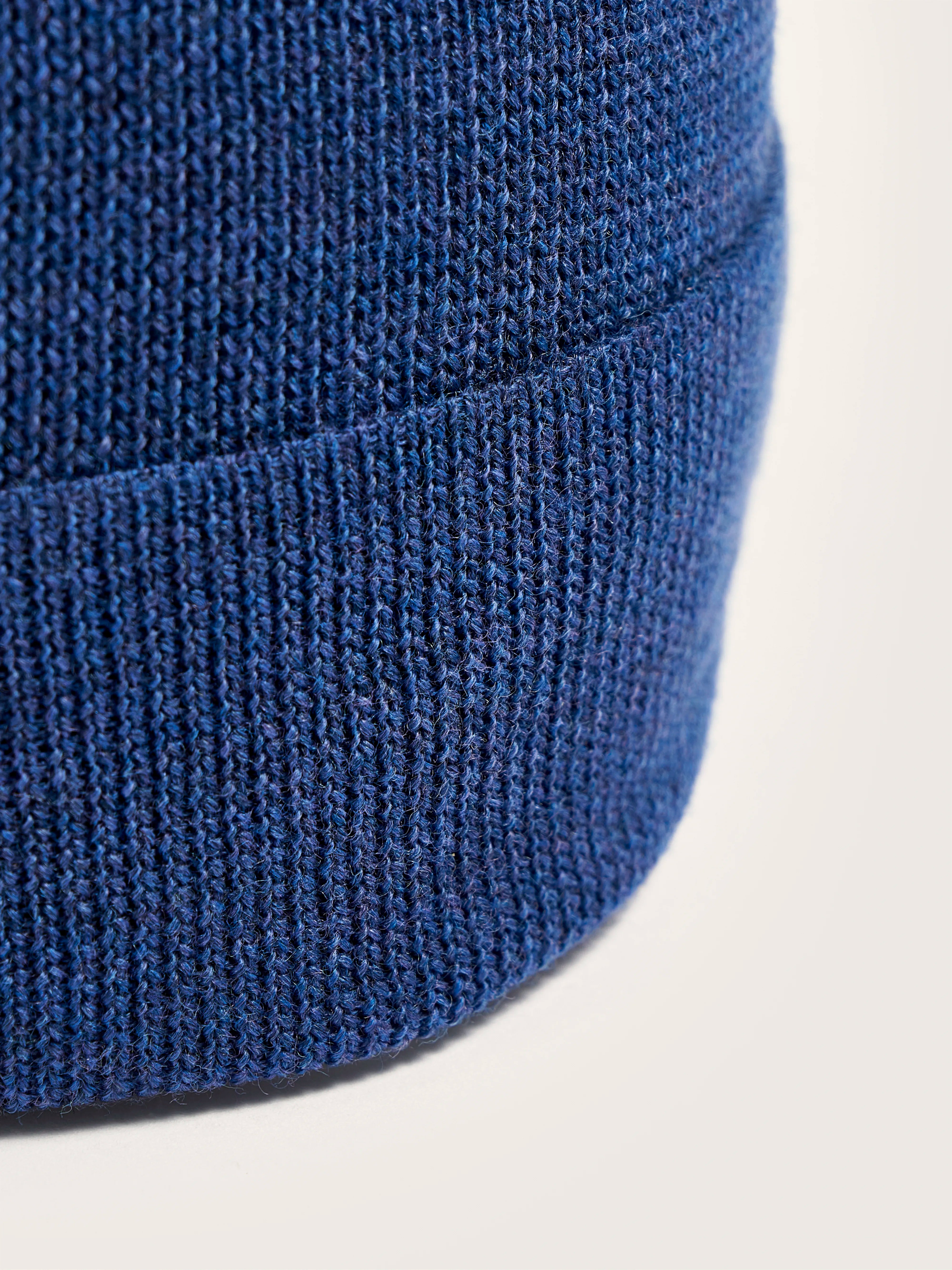 Dilbin Ribbed Beanie - Blue mix For Men | Bellerose