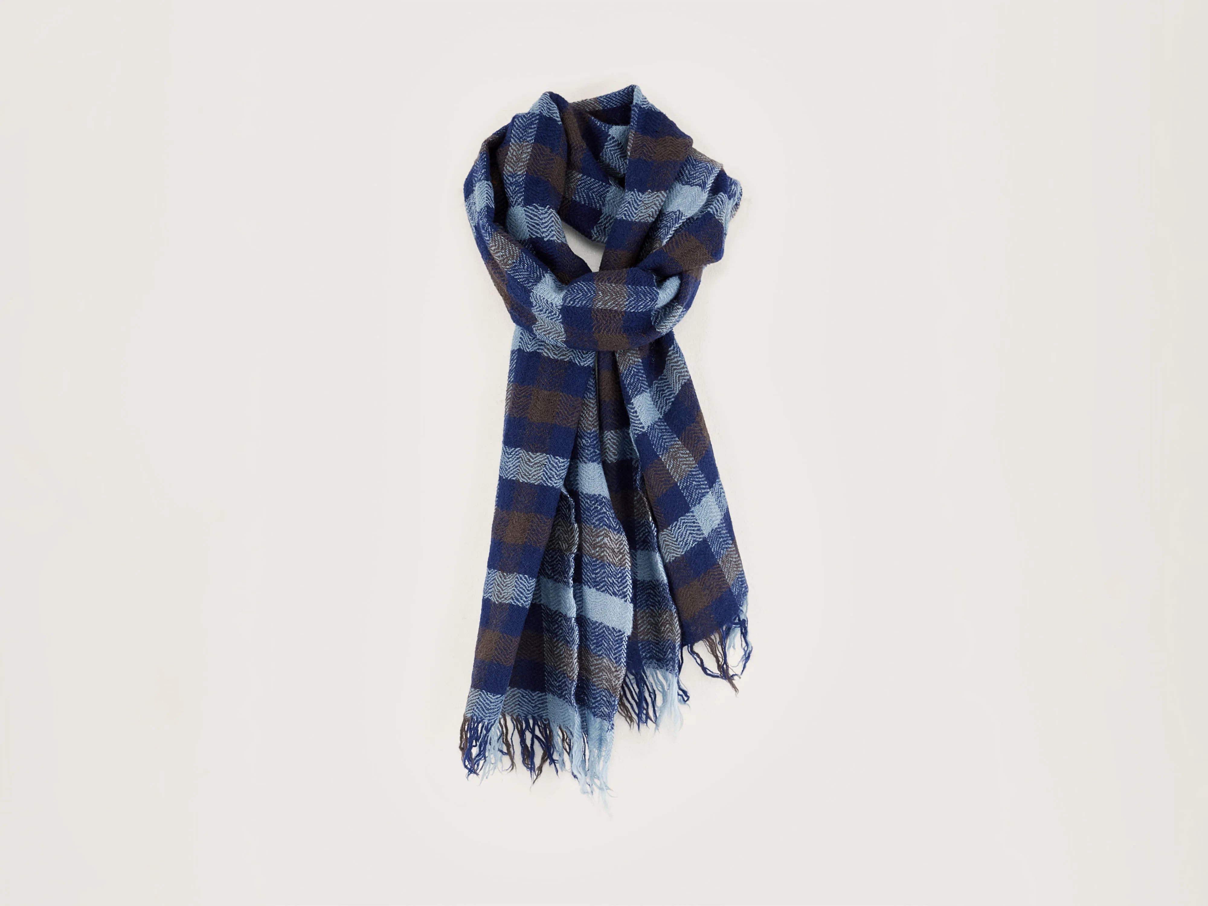 Sidy checked scarf (242 / M / CHECK F)