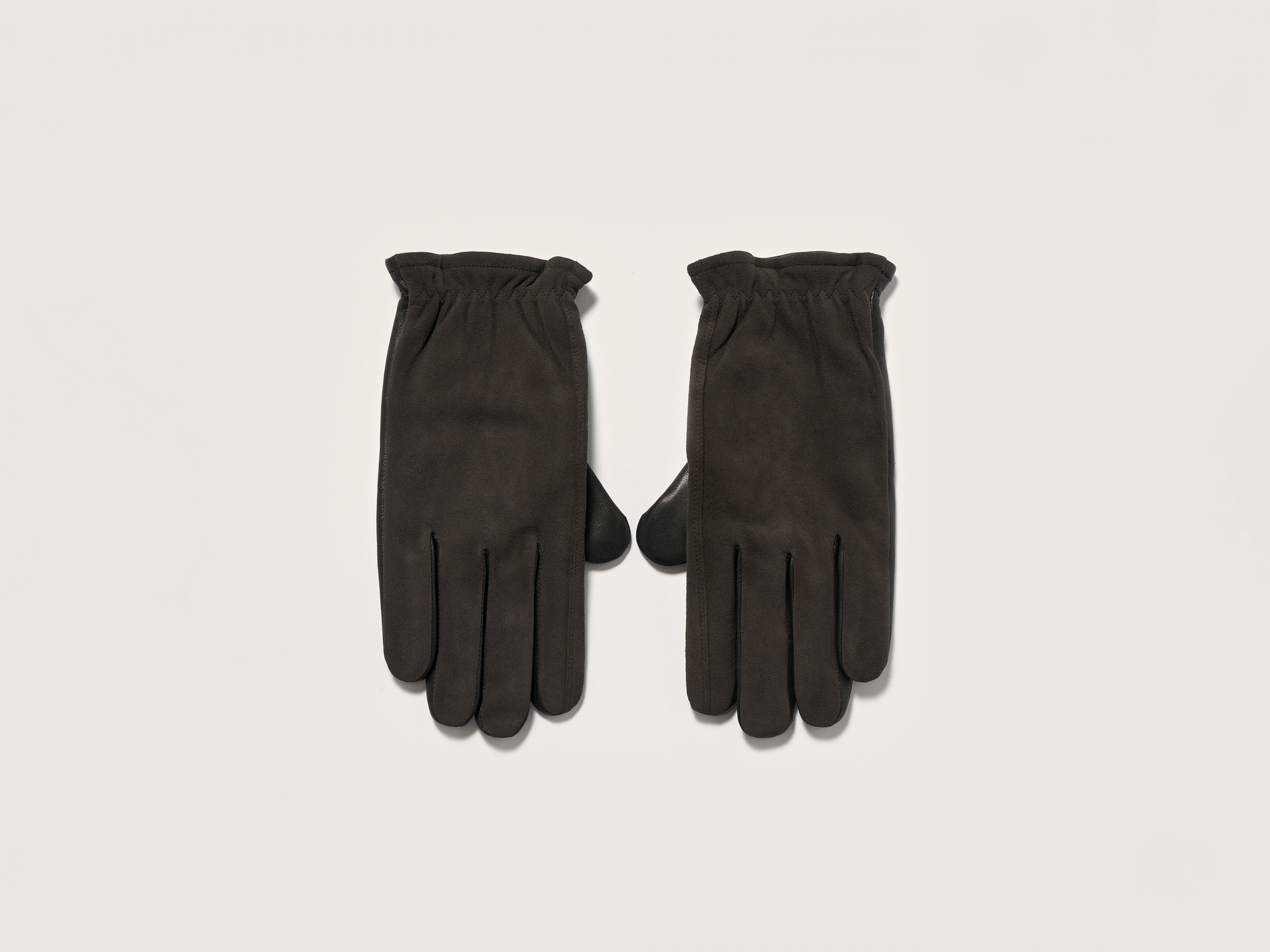 Gloo suede leather gloves (242 / M / DEEP GREY)