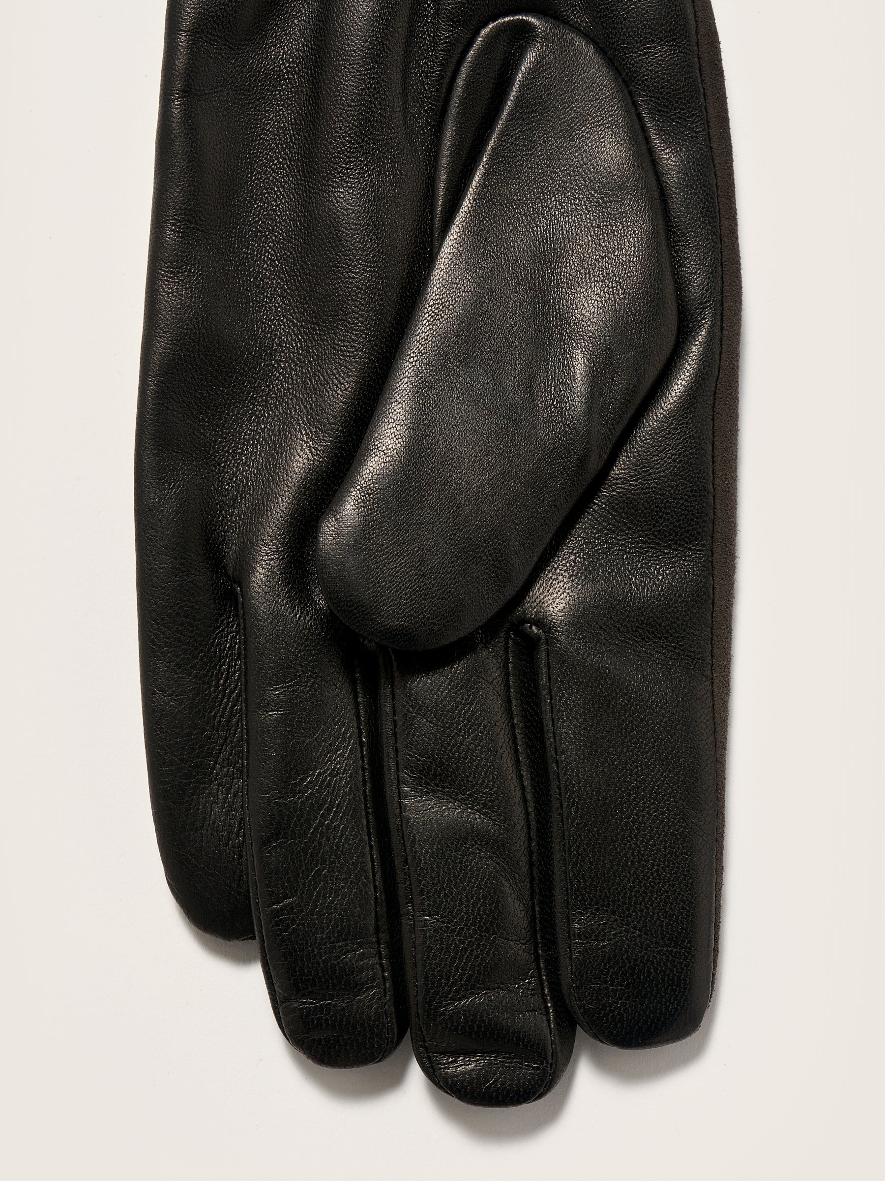 Gloo Suede Leather Gloves - Deep grey For Men | Bellerose