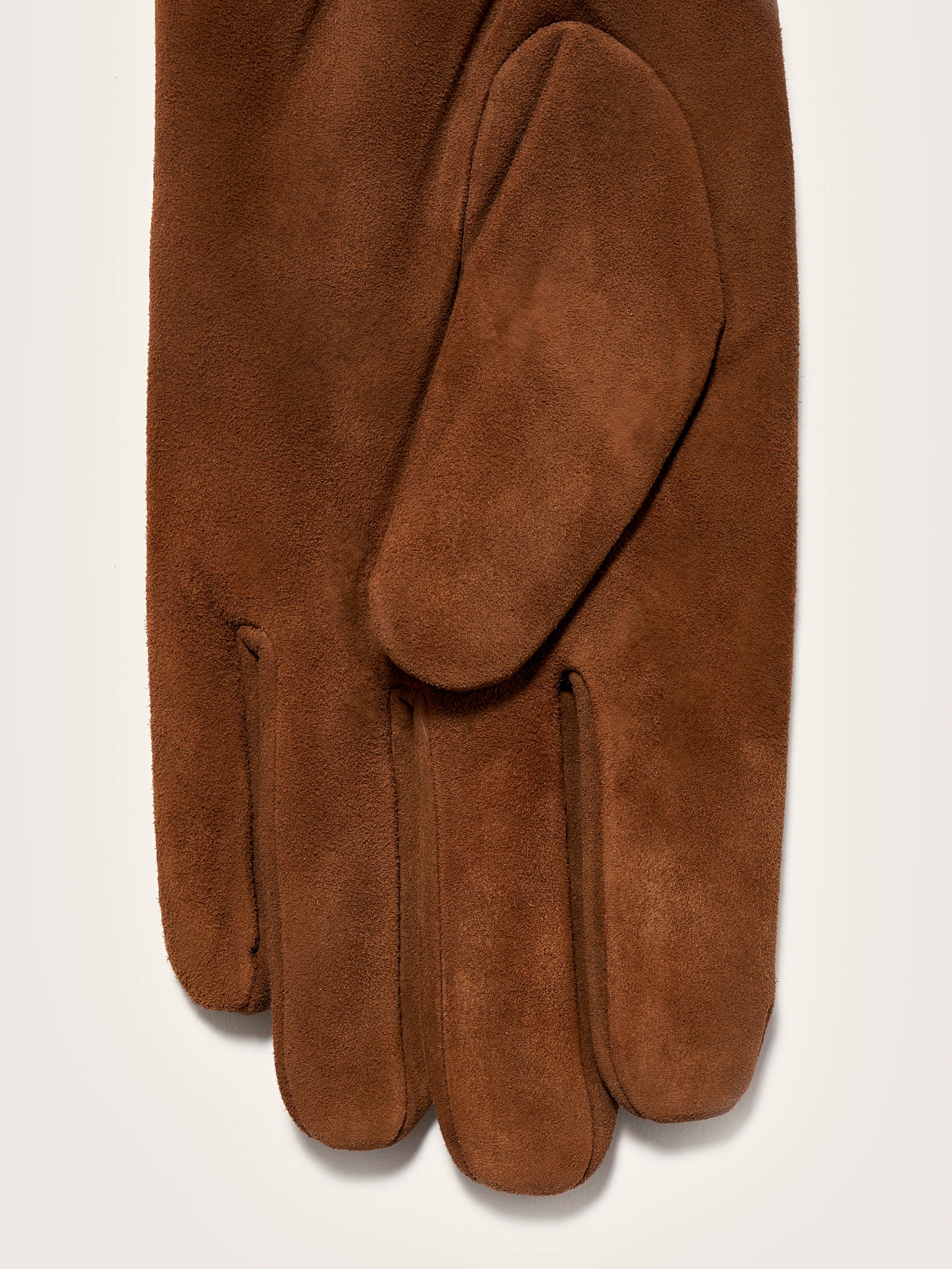 Gants En Cuir Glose - Mahogany Pour Homme | Bellerose