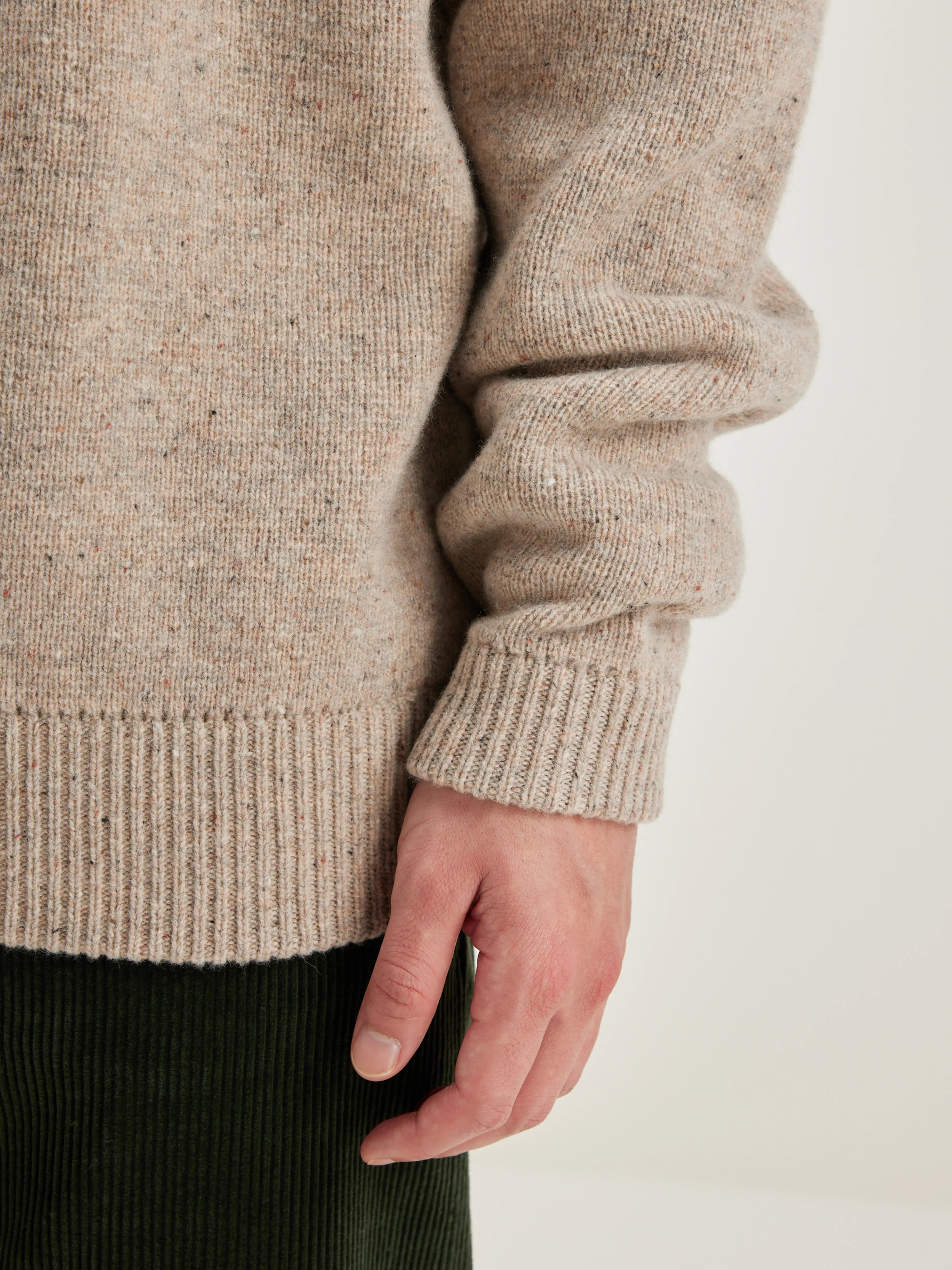 Gatem crew-neck sweater (242 / M / OATMEAL)