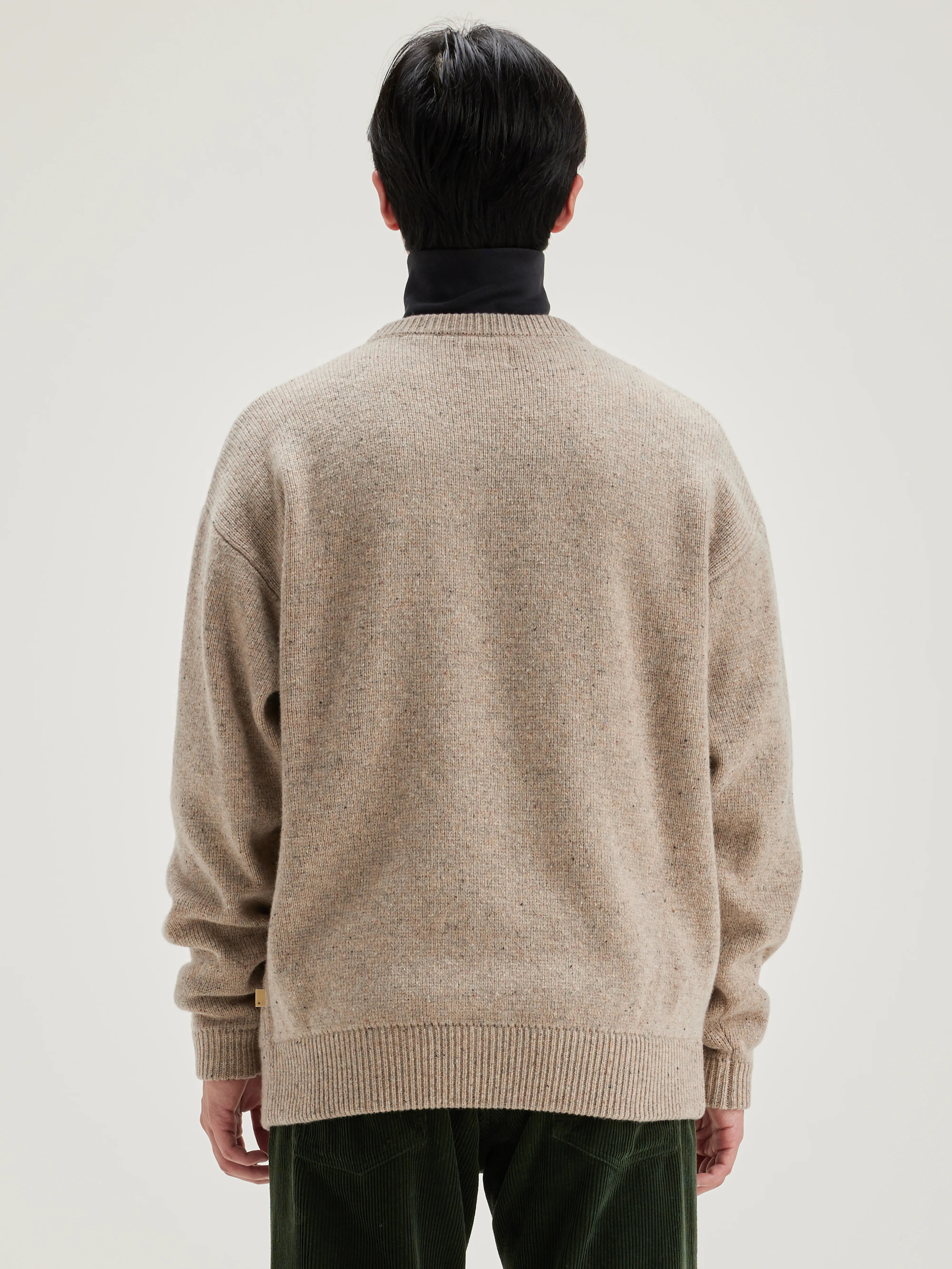 Gatem crew-neck sweater (242 / M / OATMEAL)