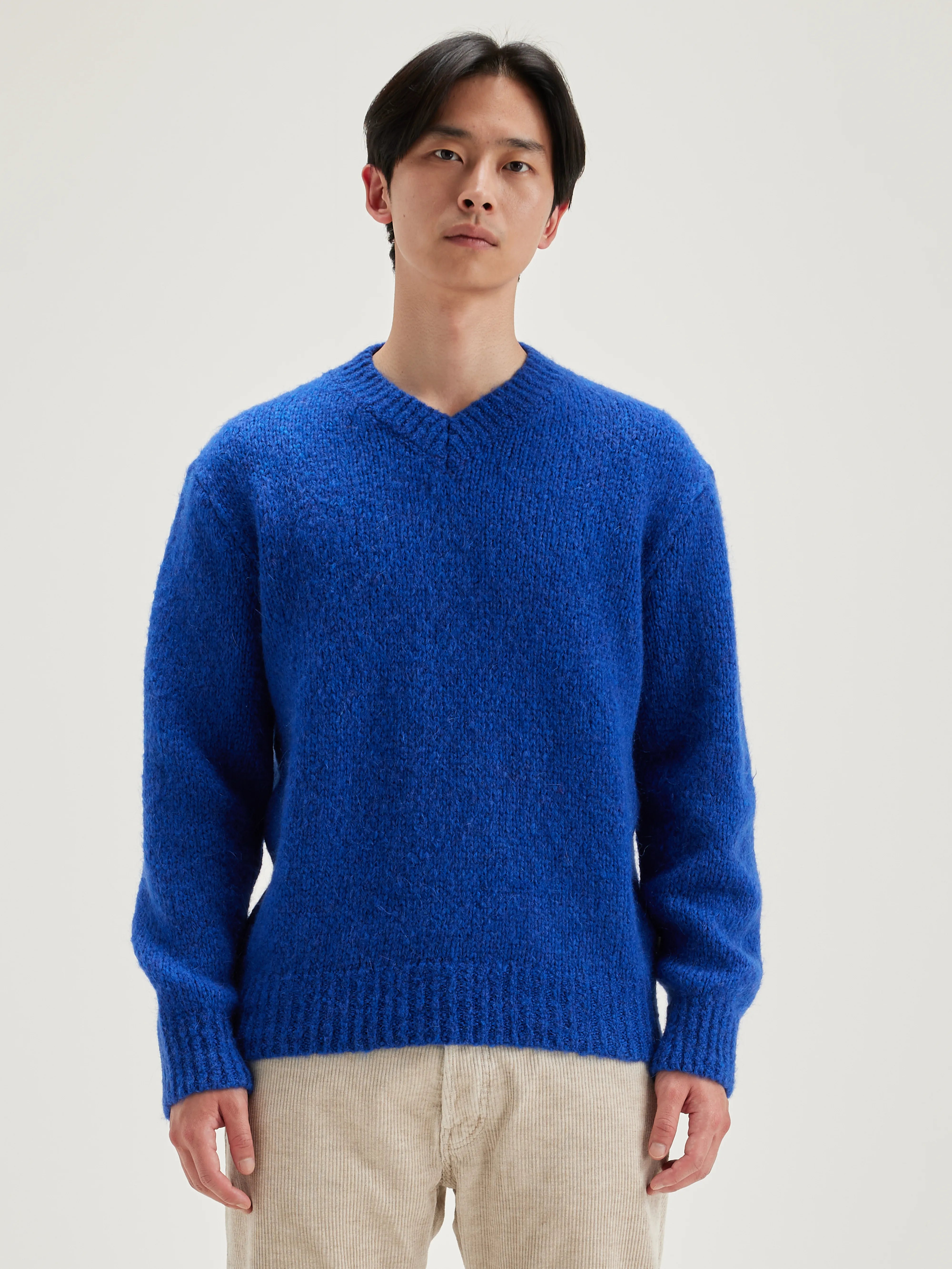 Liora V-neck Sweater - Klein For Men | Bellerose