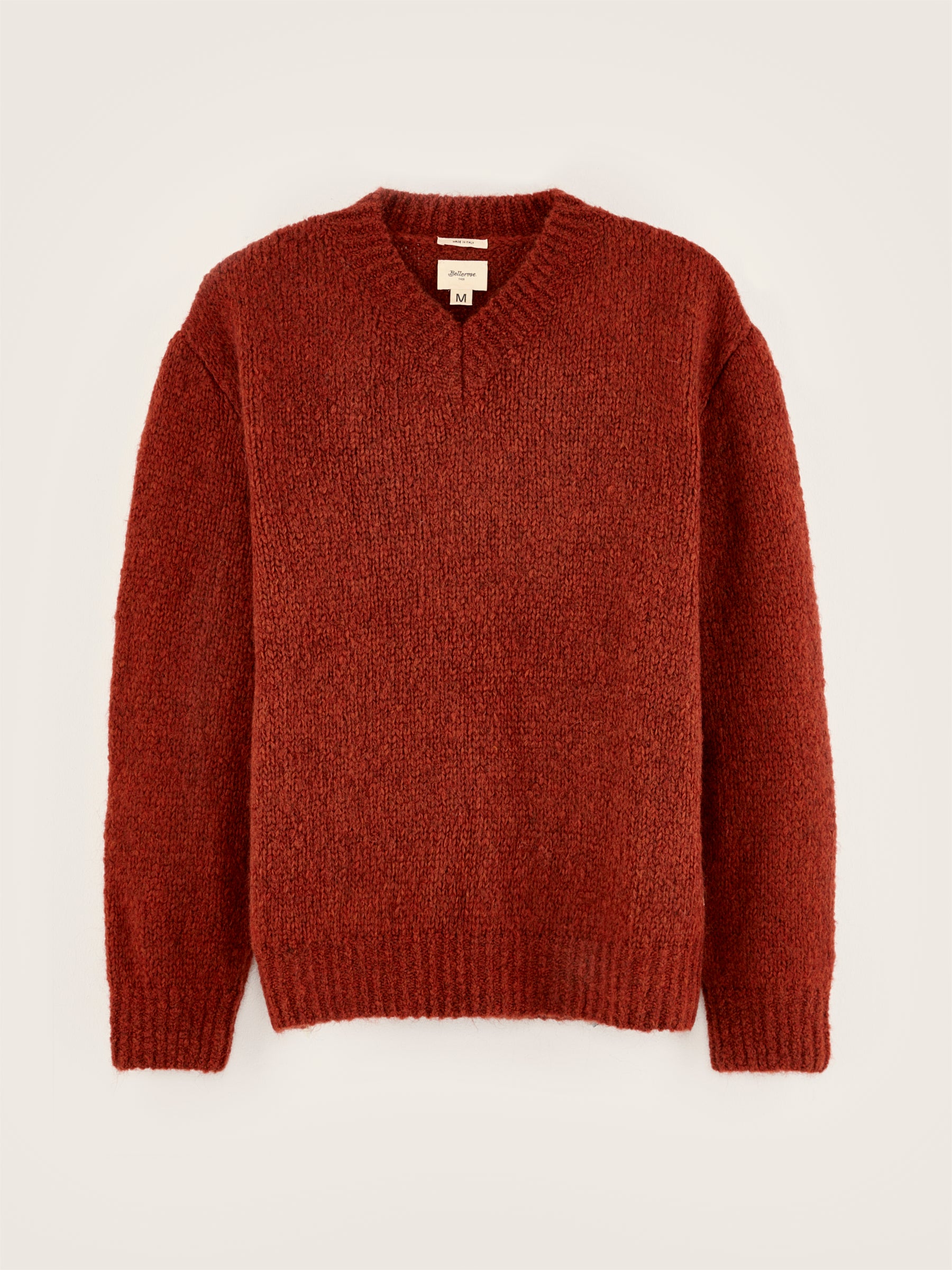 Liora v-neck sweater (242 / M / MAHOGANY)