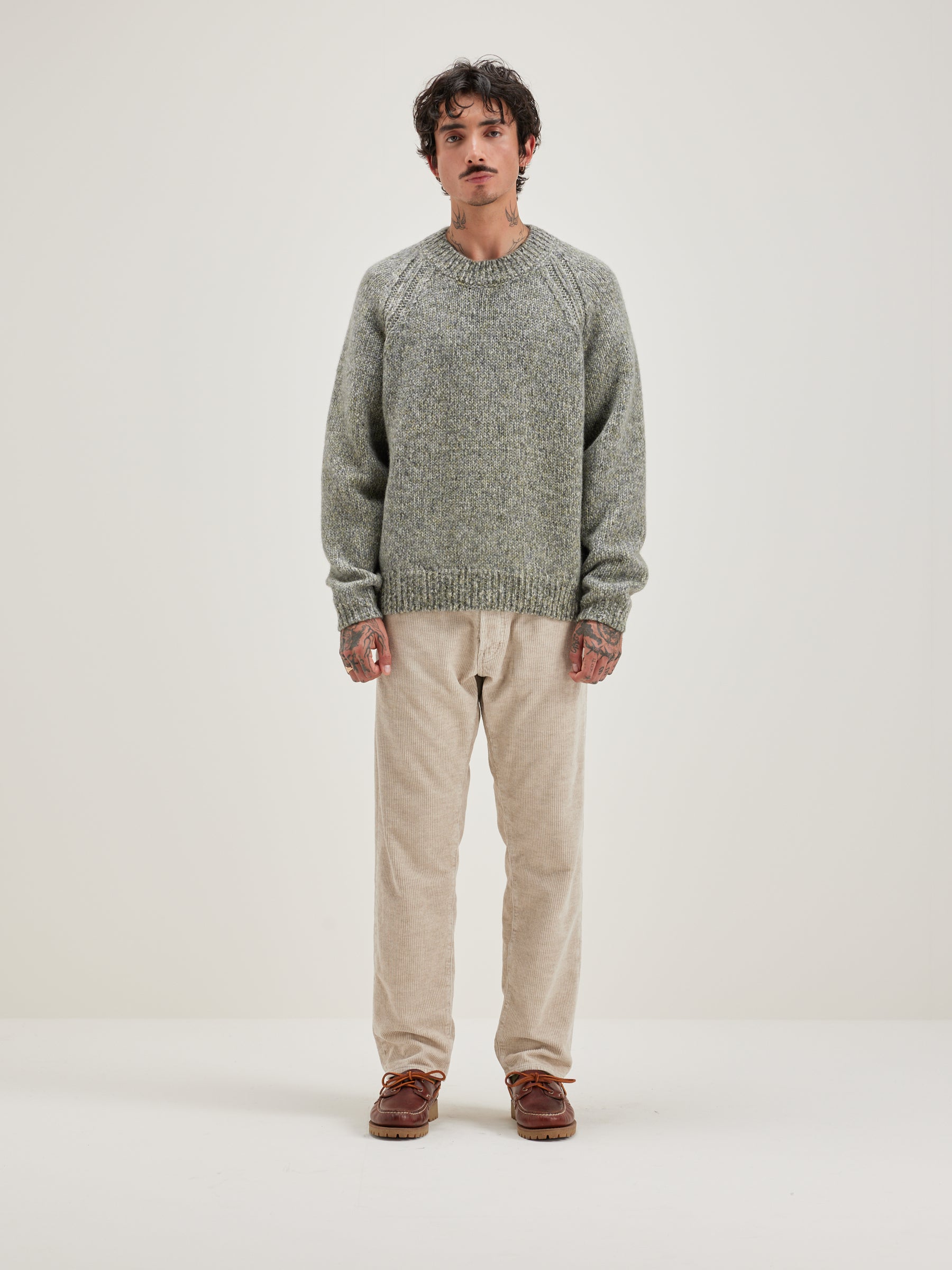 Leloc Crew-neck Sweater - Multicolor For Men | Bellerose