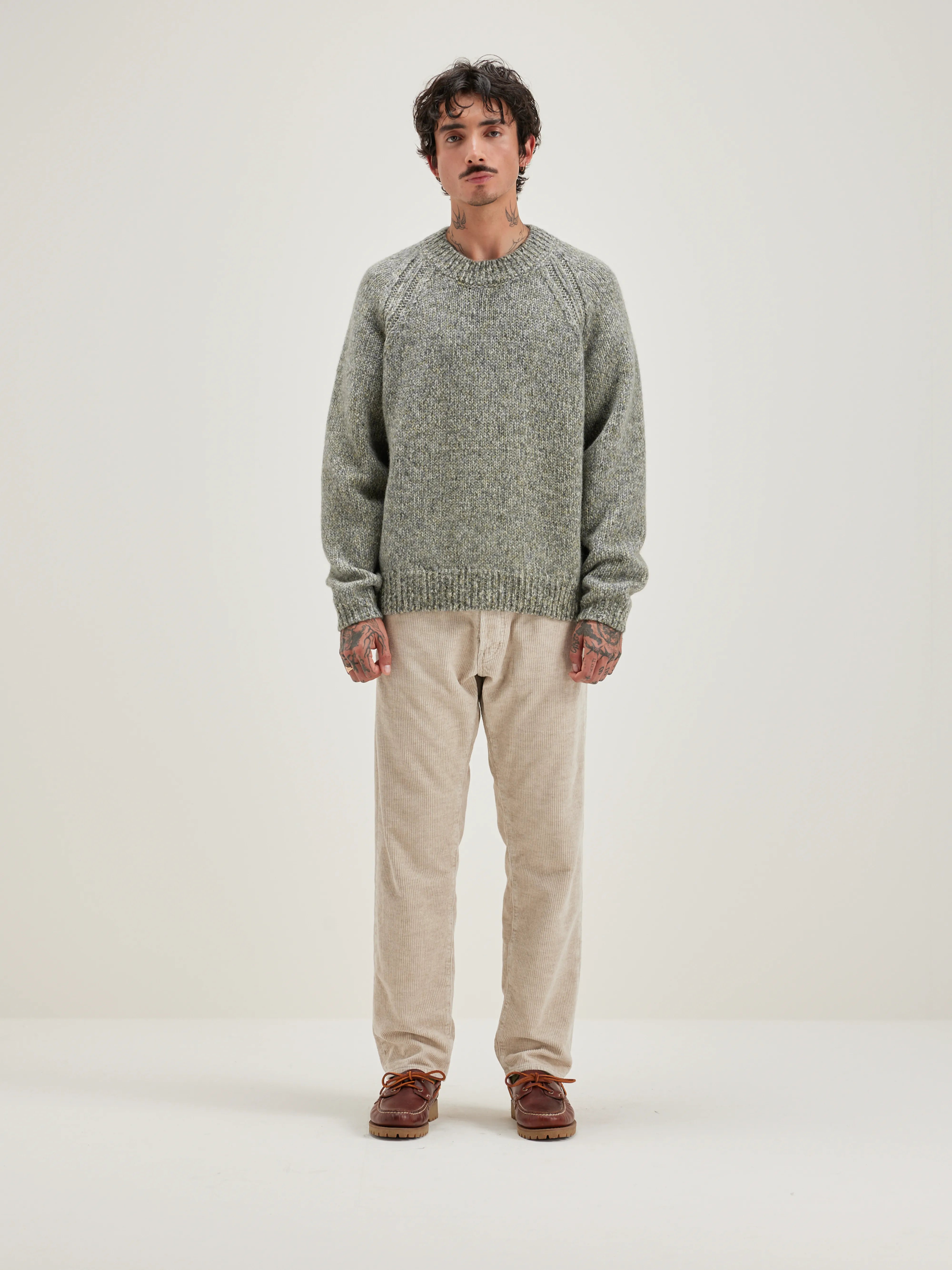 Leloc Crew-neck Sweater - Multicolor For Men | Bellerose