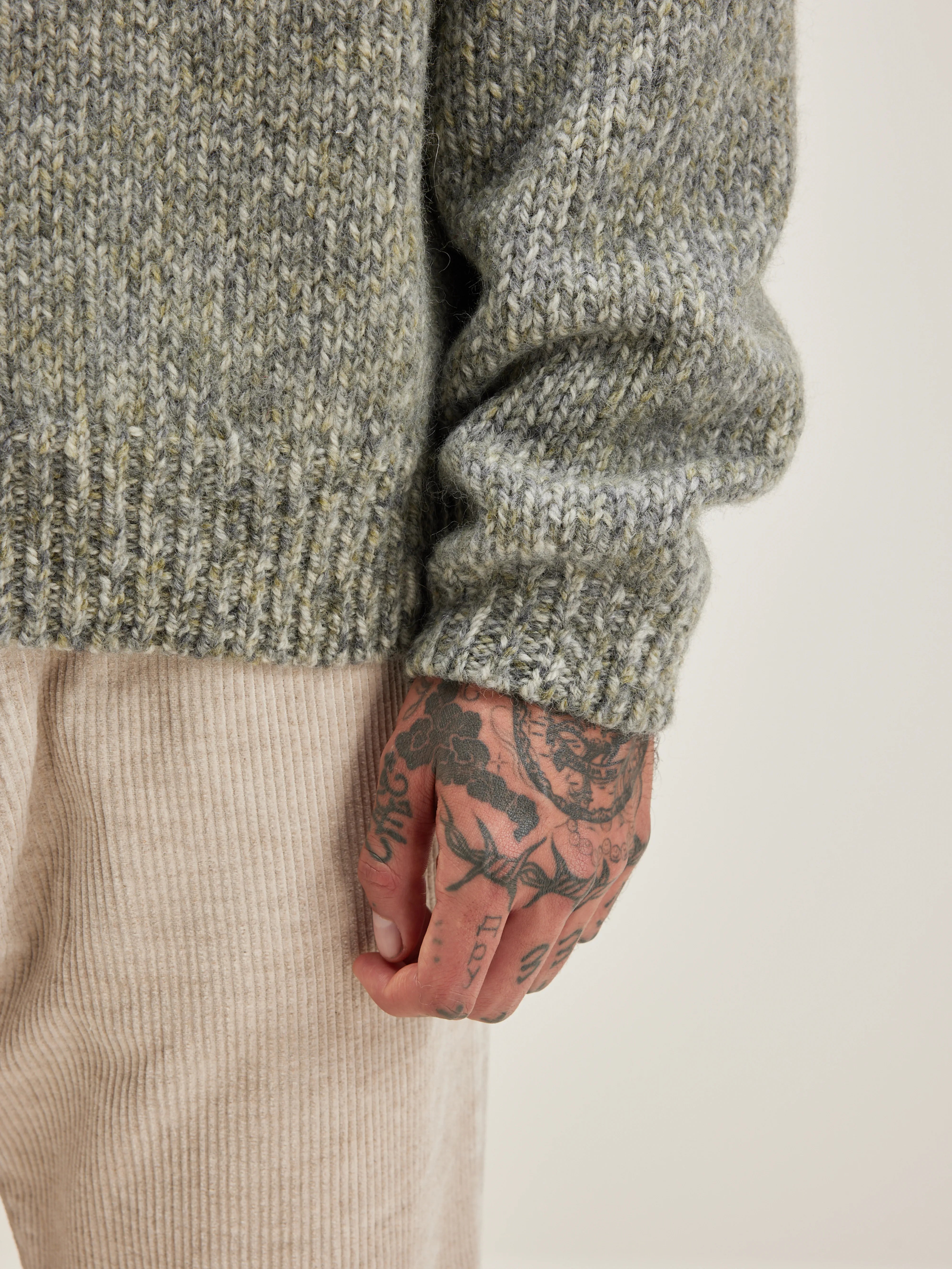 Leloc crew-neck sweater (242 / M / COMBO A)