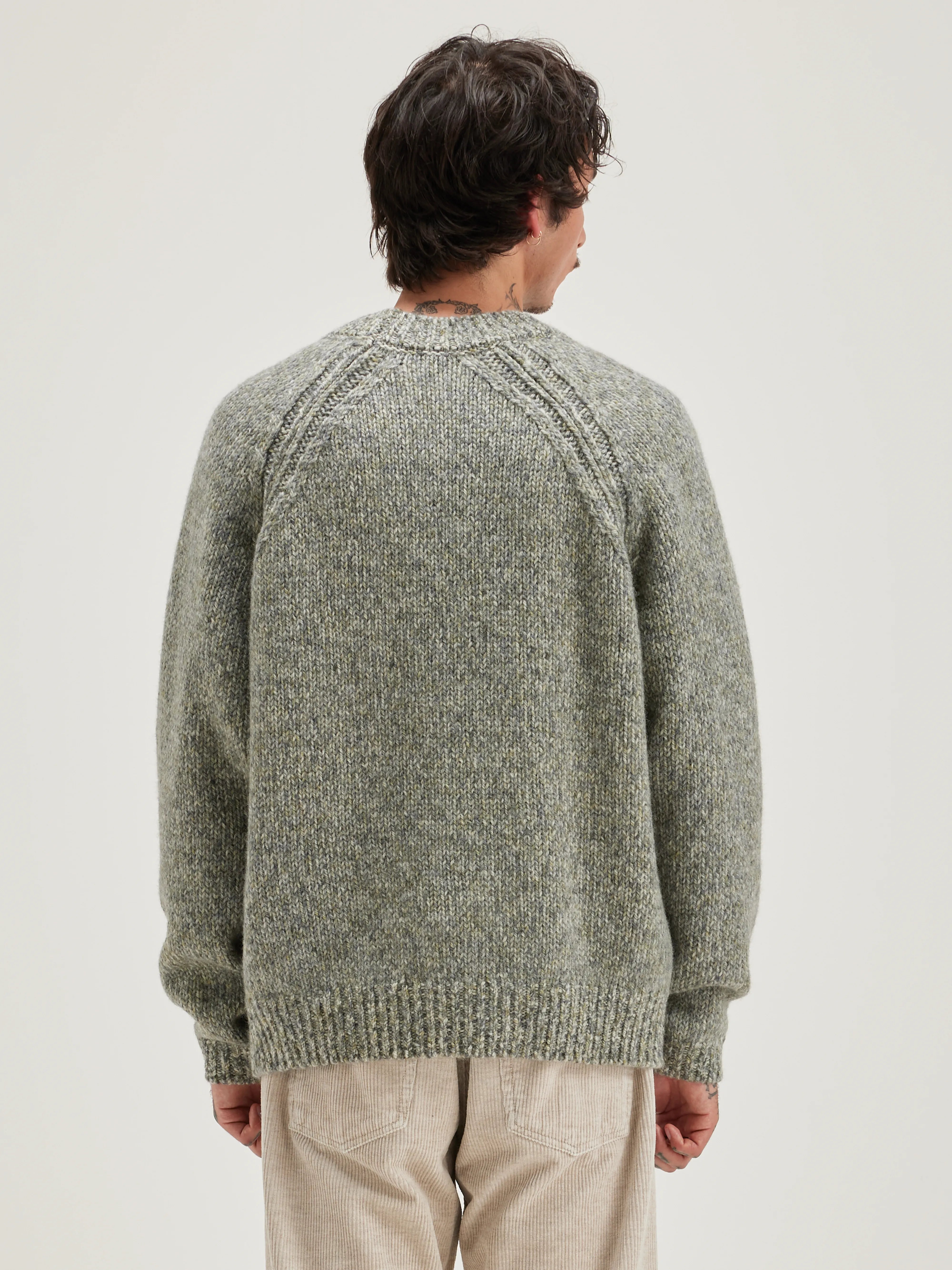 Pull Col Rond Leloc - Multicolor Pour Homme | Bellerose