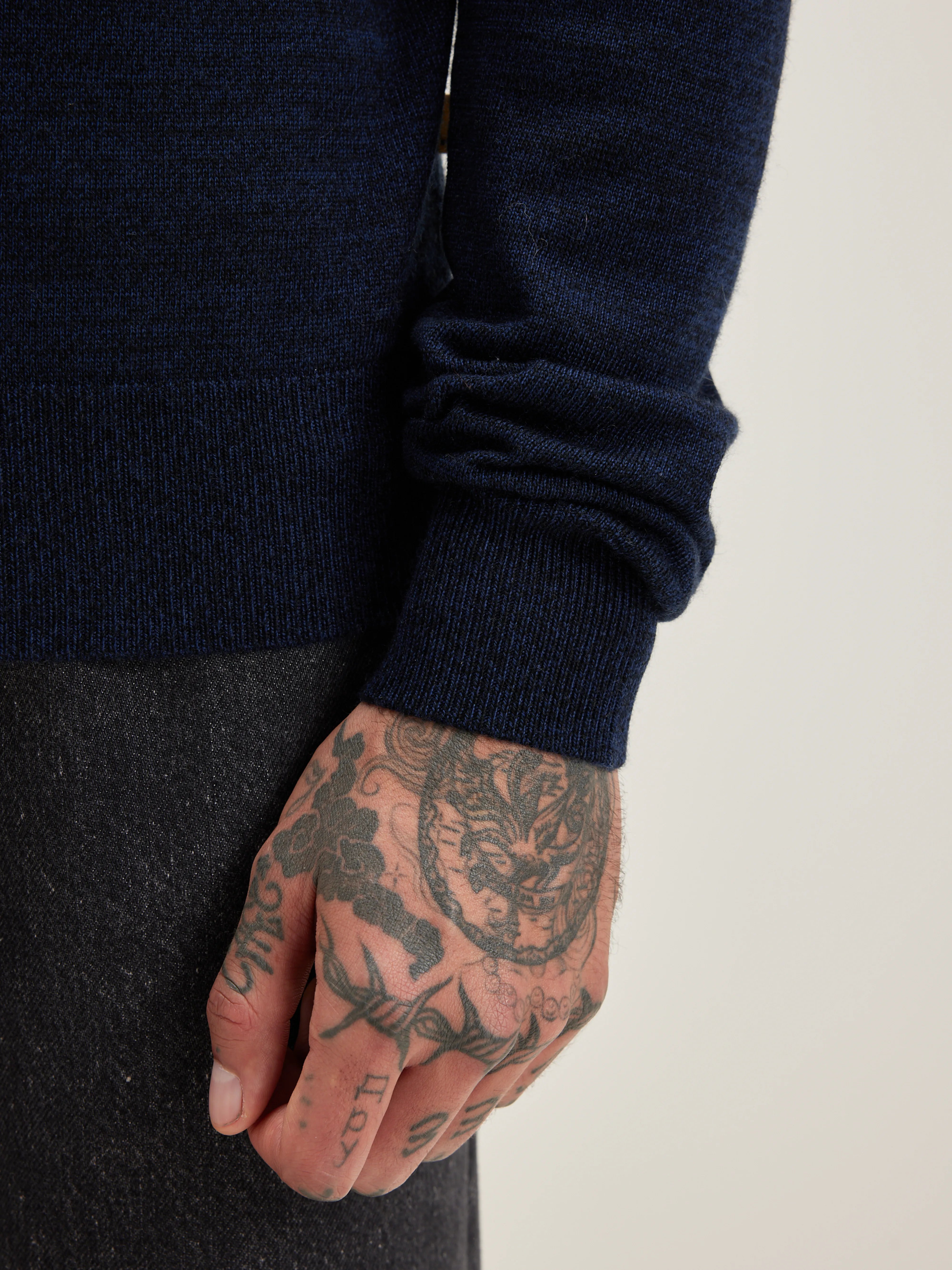 Dilor turtleneck sweater (242 / M / BLUE NIGHTS)