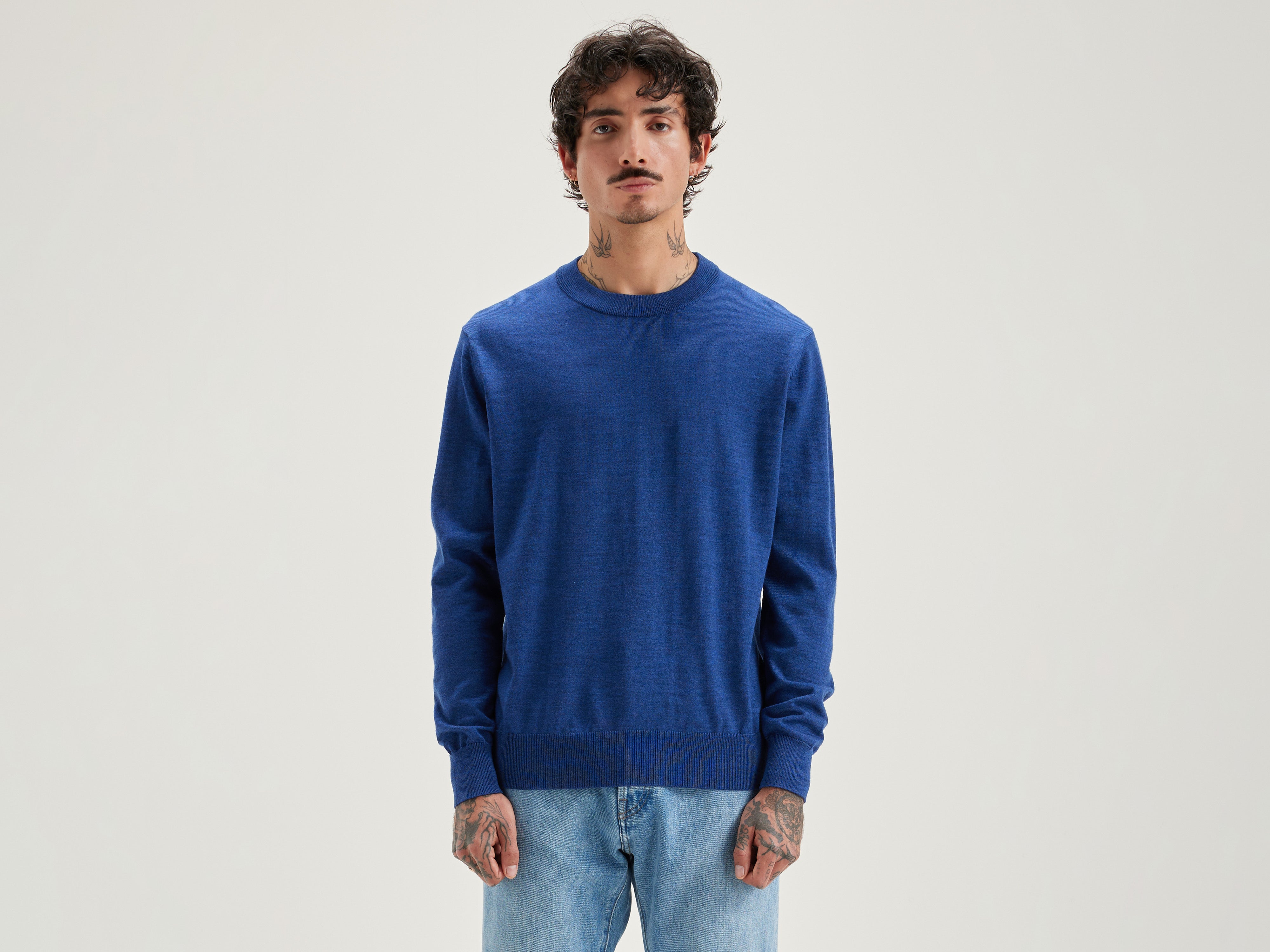 Pull col rond Dilliv (242 / M / BLUE MIX)