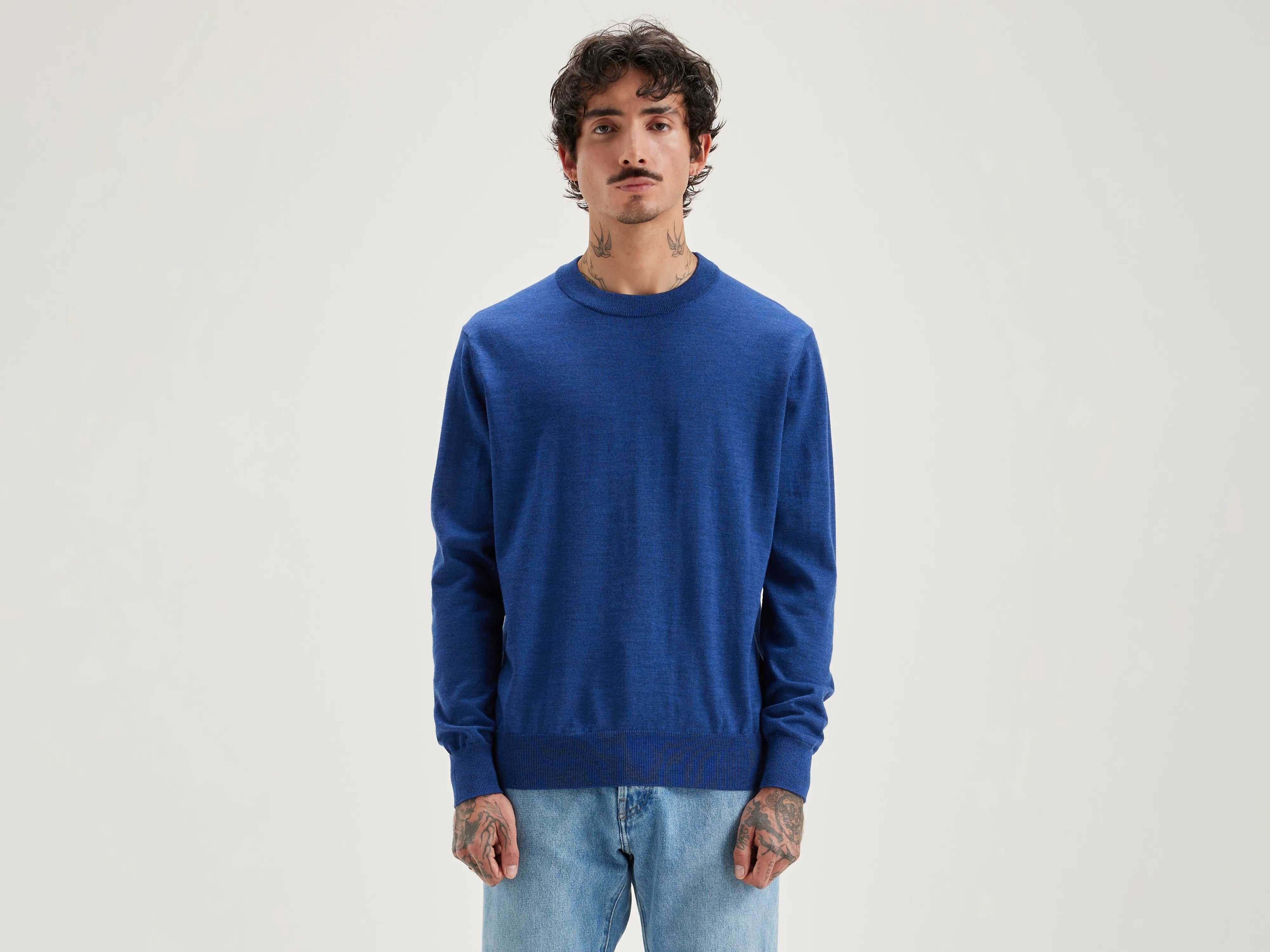 Pull col rond Dilliv (242 / M / BLUE MIX)