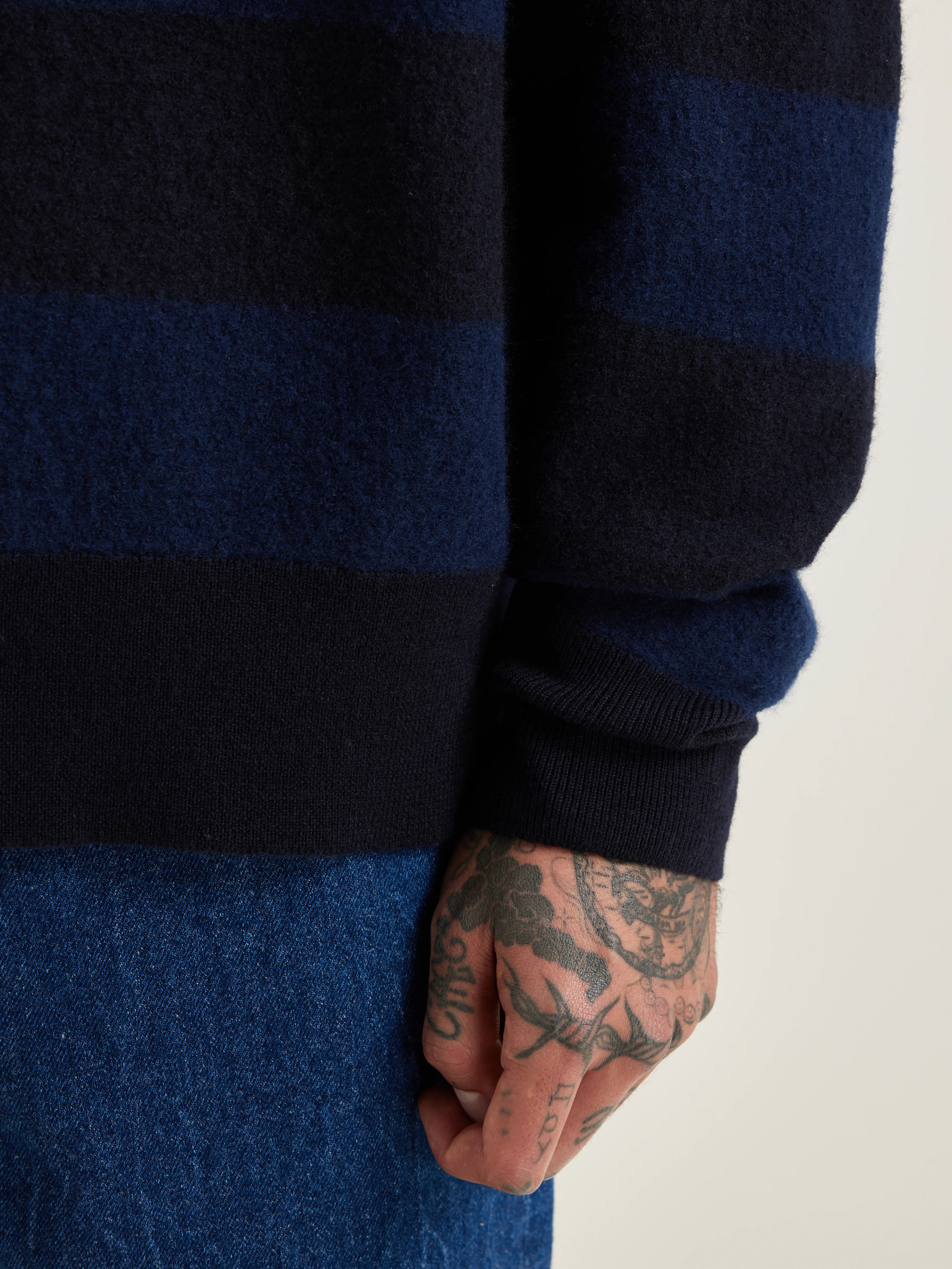 Goityn Crew-neck Sweater - Ink / Navy For Men | Bellerose