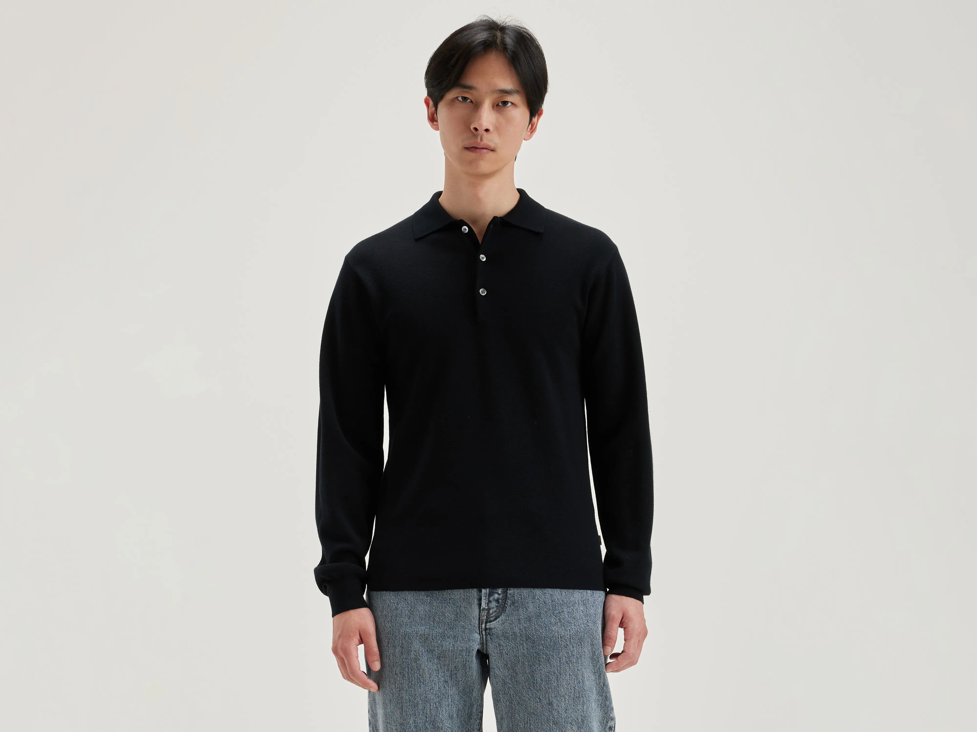 Pull style polo Dynol (242 / M / BLACK BLUE)