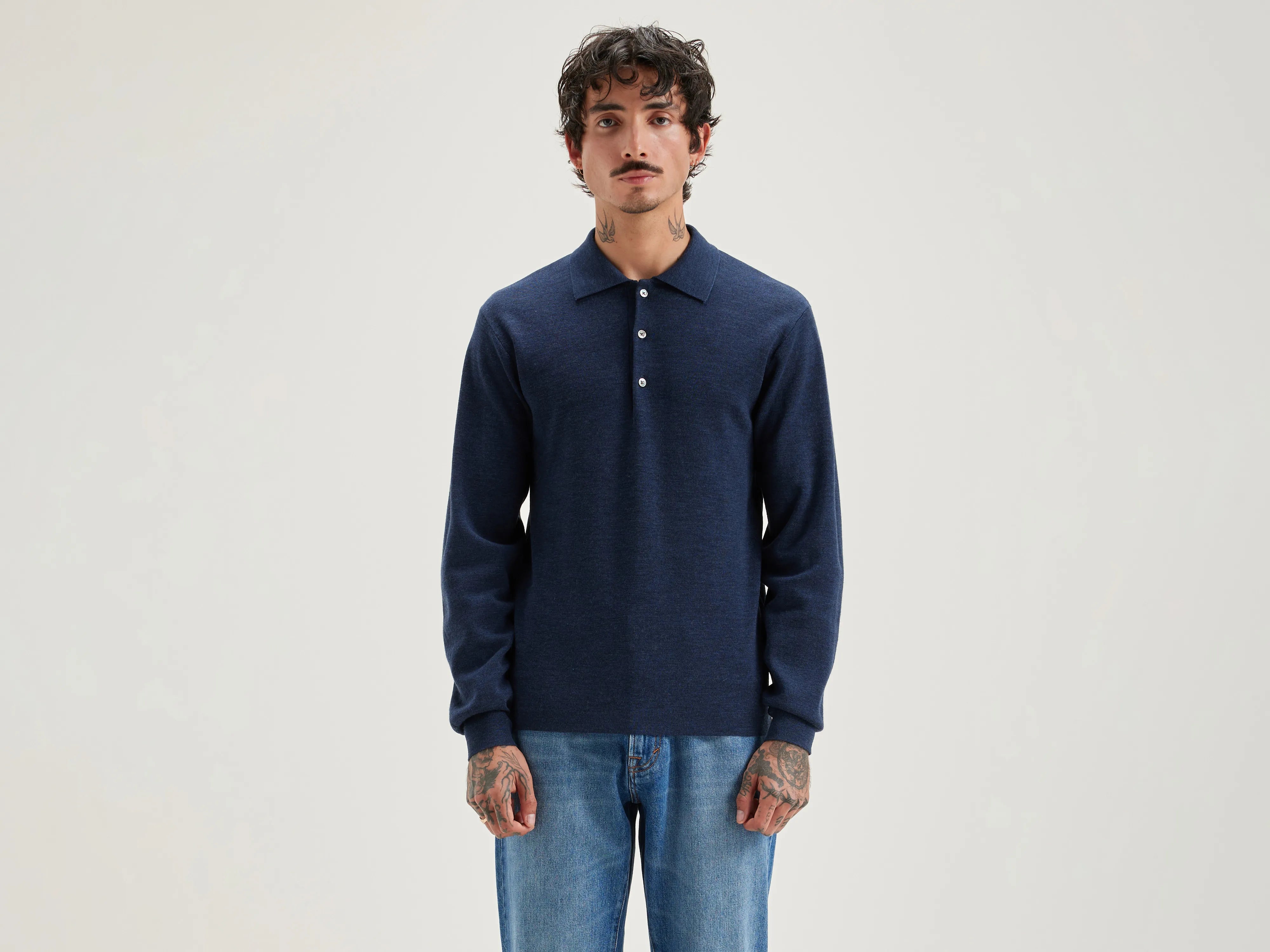 Pull style polo Dynol (242 / M / NIGHT SHADOW)