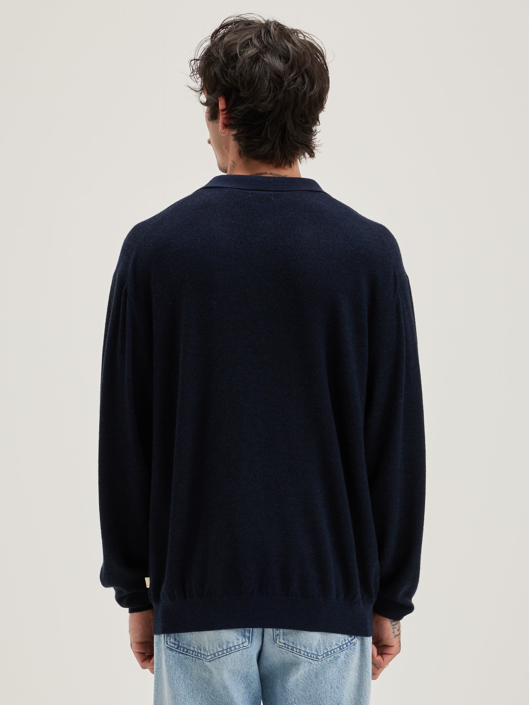 Alot Polo-style Sweater - Blue nights For Men | Bellerose