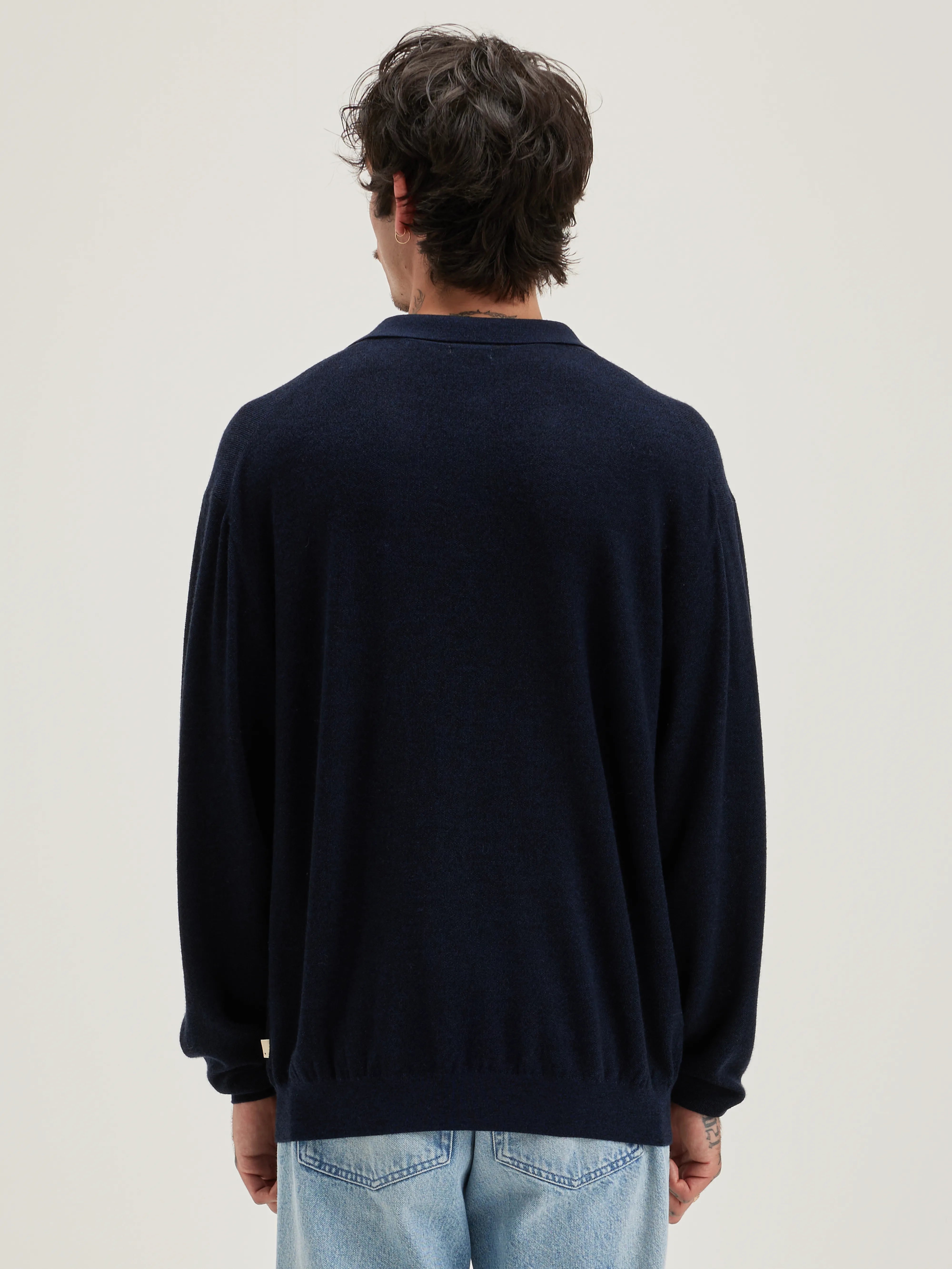 Pull Style Polo Alot - Blue nights Pour Homme | Bellerose