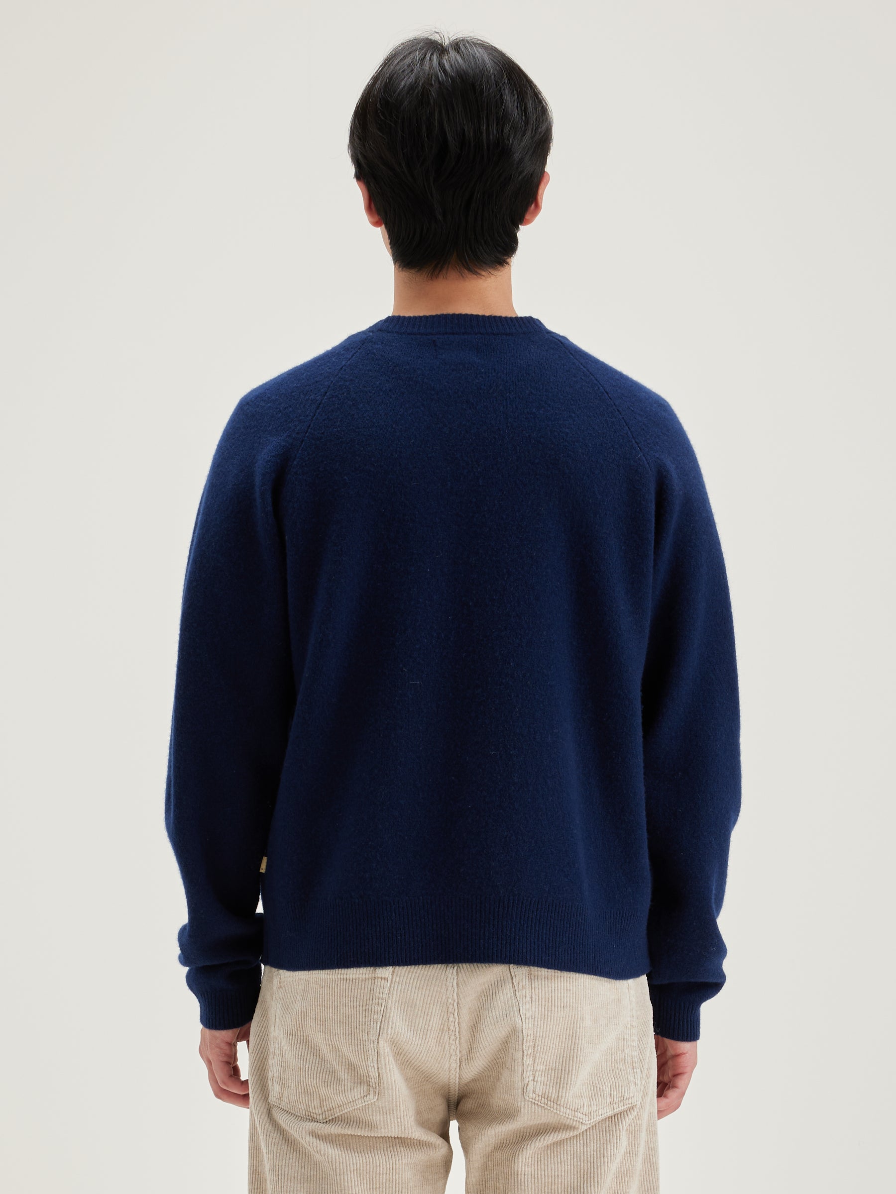 Geican V-neck Cardigan - Naval For Men | Bellerose