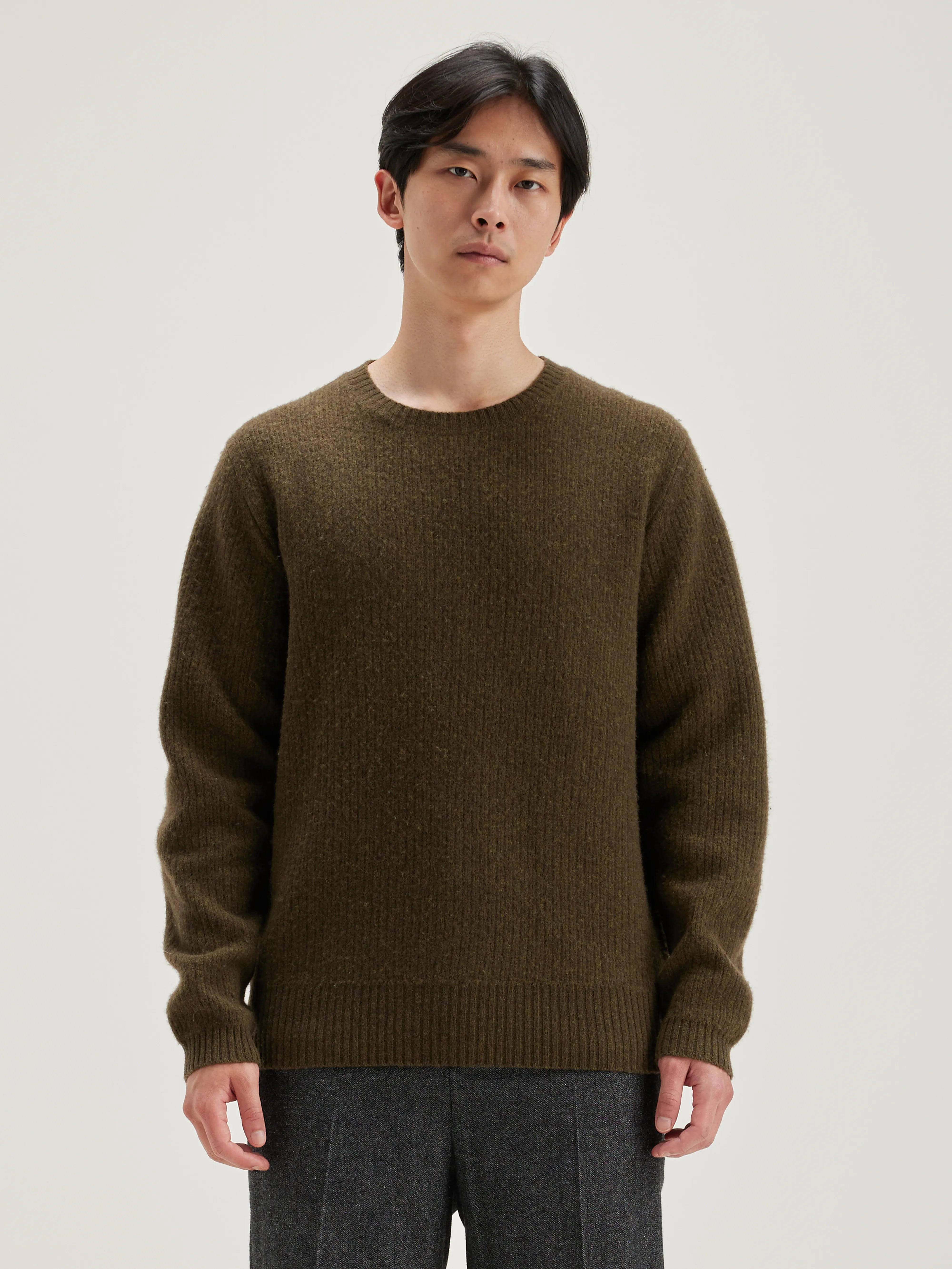 Pull Col Rond Geich - Military Pour Homme | Bellerose