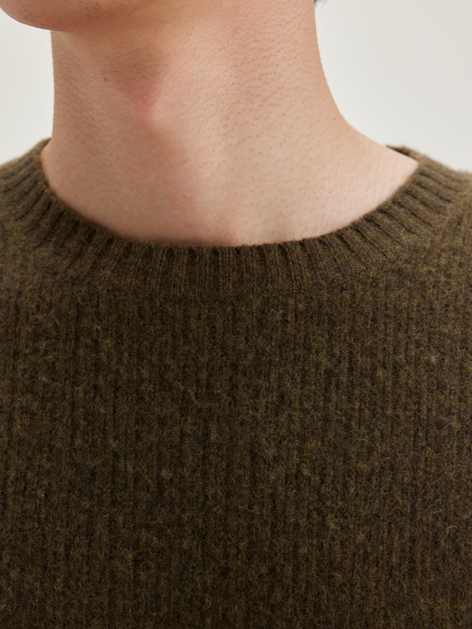 Geich Crew-neck Sweater - Military For Men | Bellerose