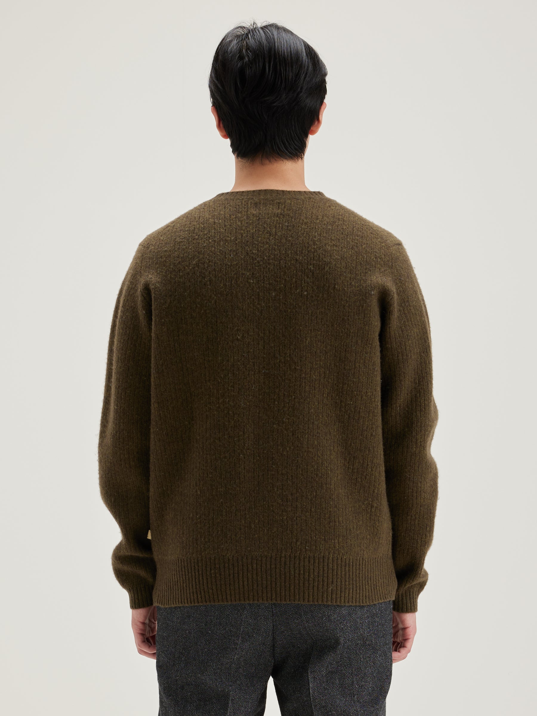 Geich Crew-neck Sweater - Military For Men | Bellerose