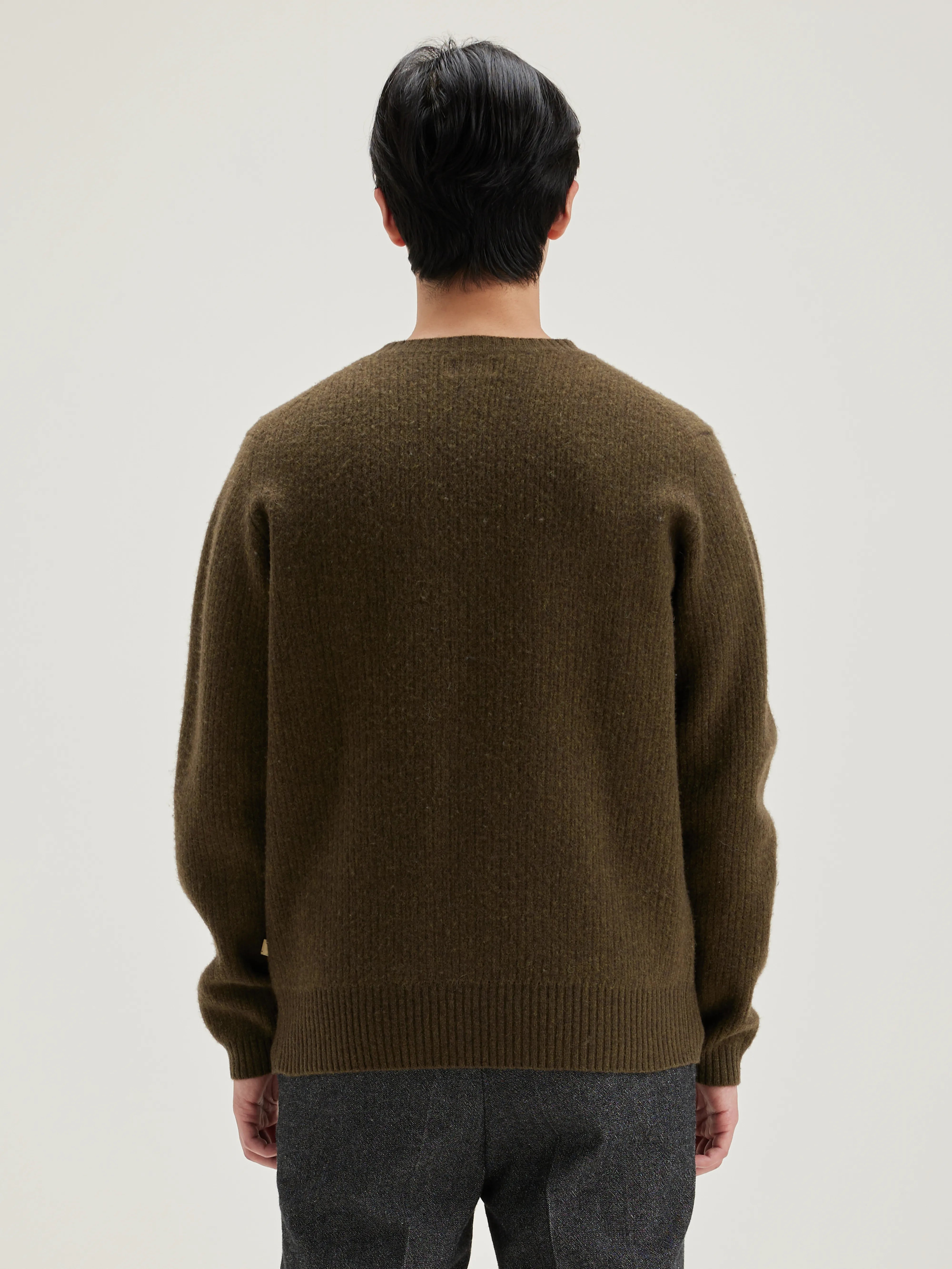 Geich crew-neck sweater (242 / M / MILITARY)