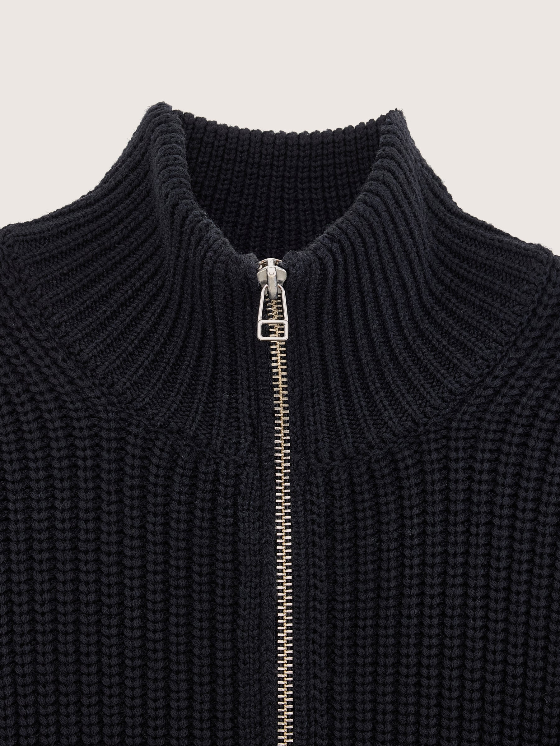 Allip zip-up cardigan (242 / M / NAVY)